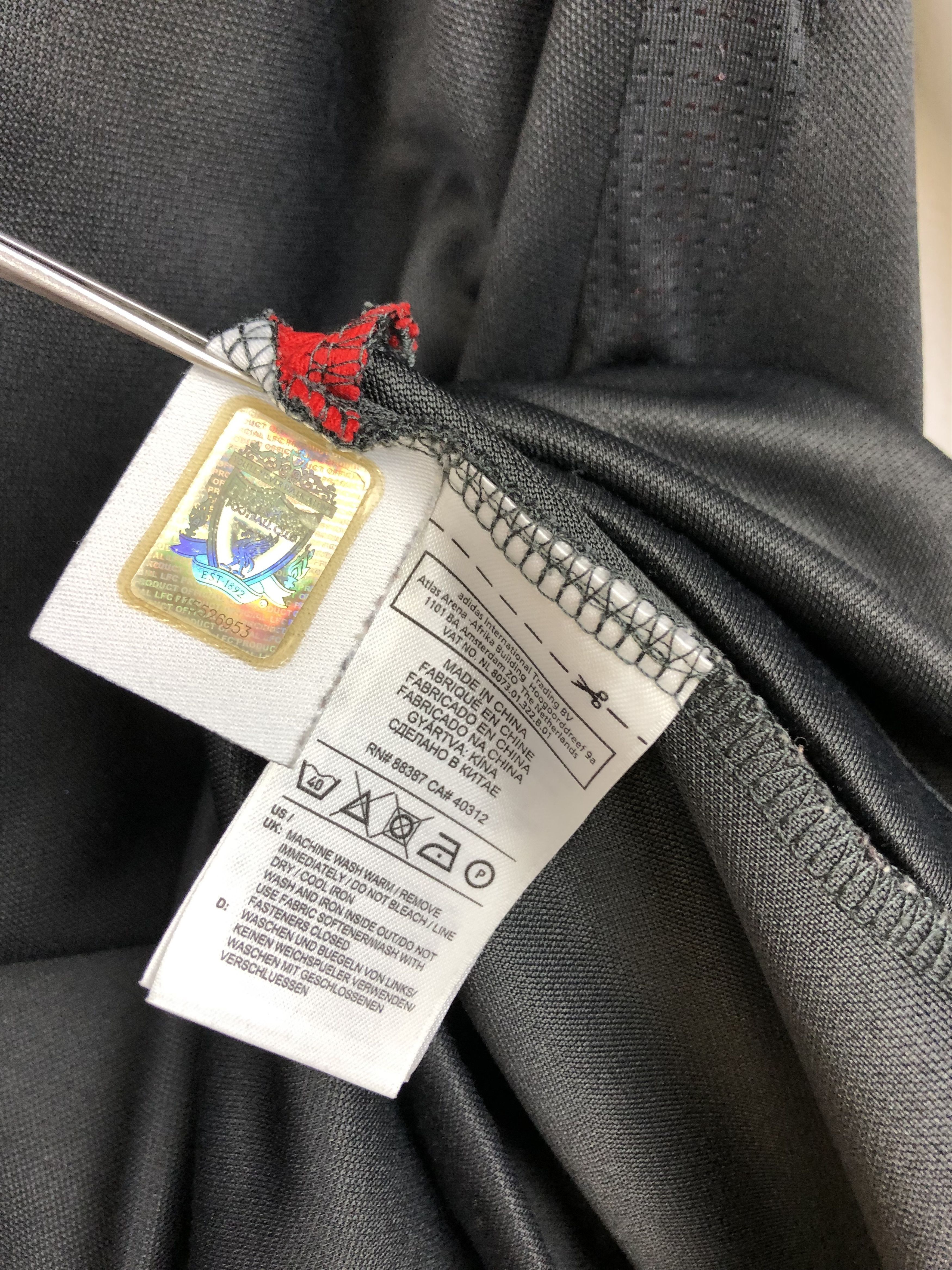 Adidas Vintage Liverpool Football Jacket Soccer Sweatshirt Track Size US S / EU 44-46 / 1 - 8 Thumbnail