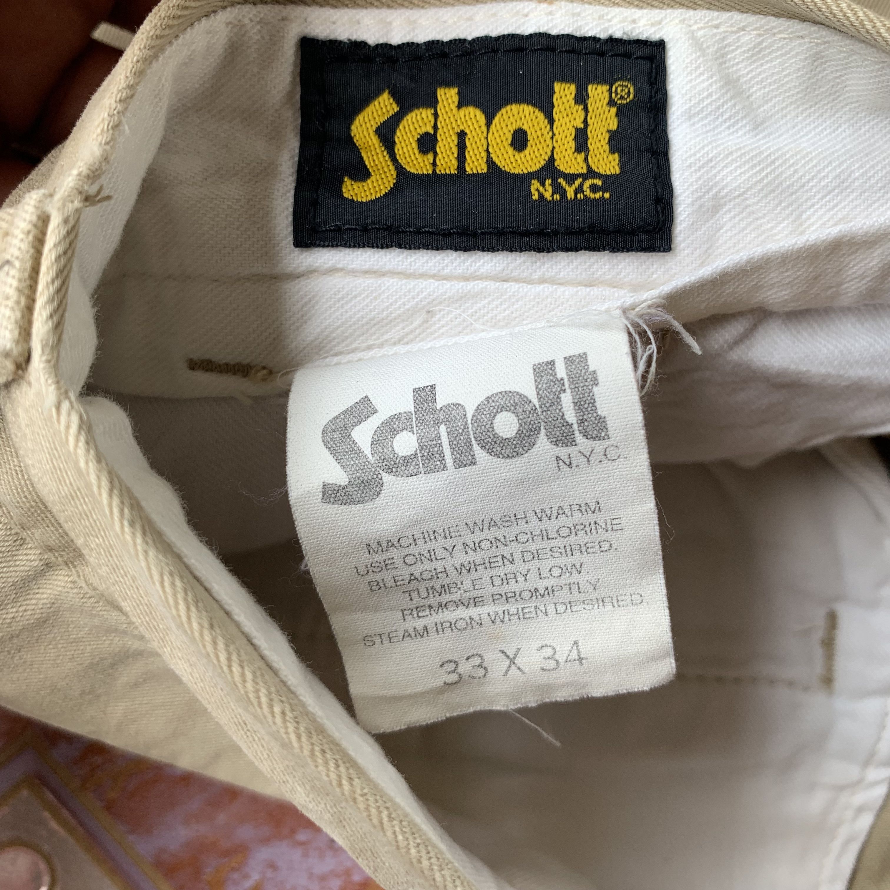 Schott SCHOTT N.Y.C. PANTS Size US 33 - 7 Thumbnail
