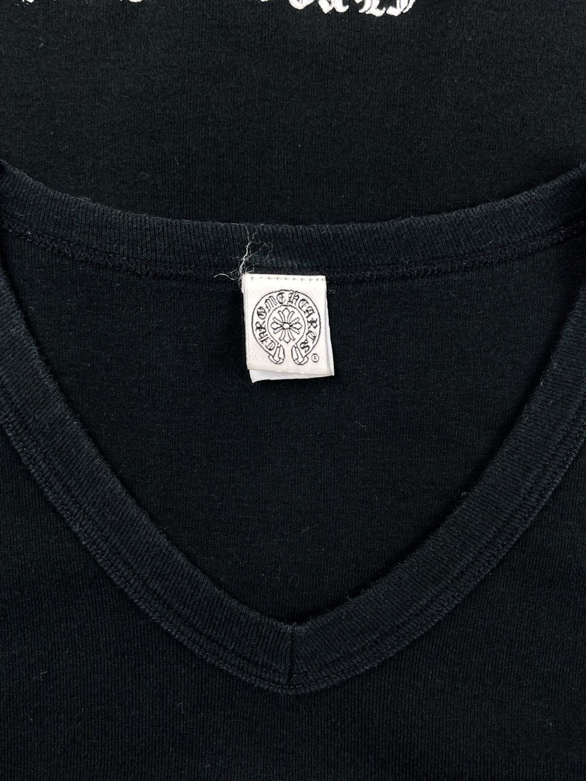 Chrome Hearts Chrome Hearts Floral Cross V Neck Tank Top Black Size ONE SIZE - 5 Thumbnail