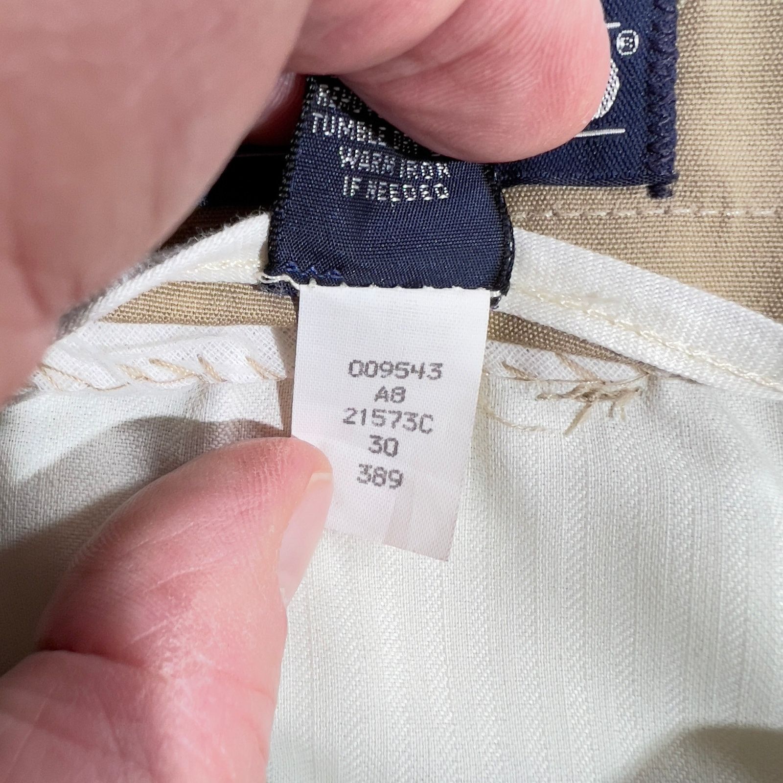 Lands' End Land’s End Chino Pants Men’s 36W Regular x 29L Made In USA Size US 36 / EU 52 - 8 Thumbnail