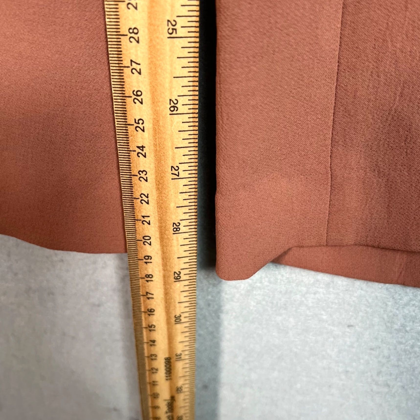 Vintage Wilfred Pants High-Waisted Flared Size 6 Rust Brown Womens Size 28" / US 6 / IT 42 - 7 Thumbnail