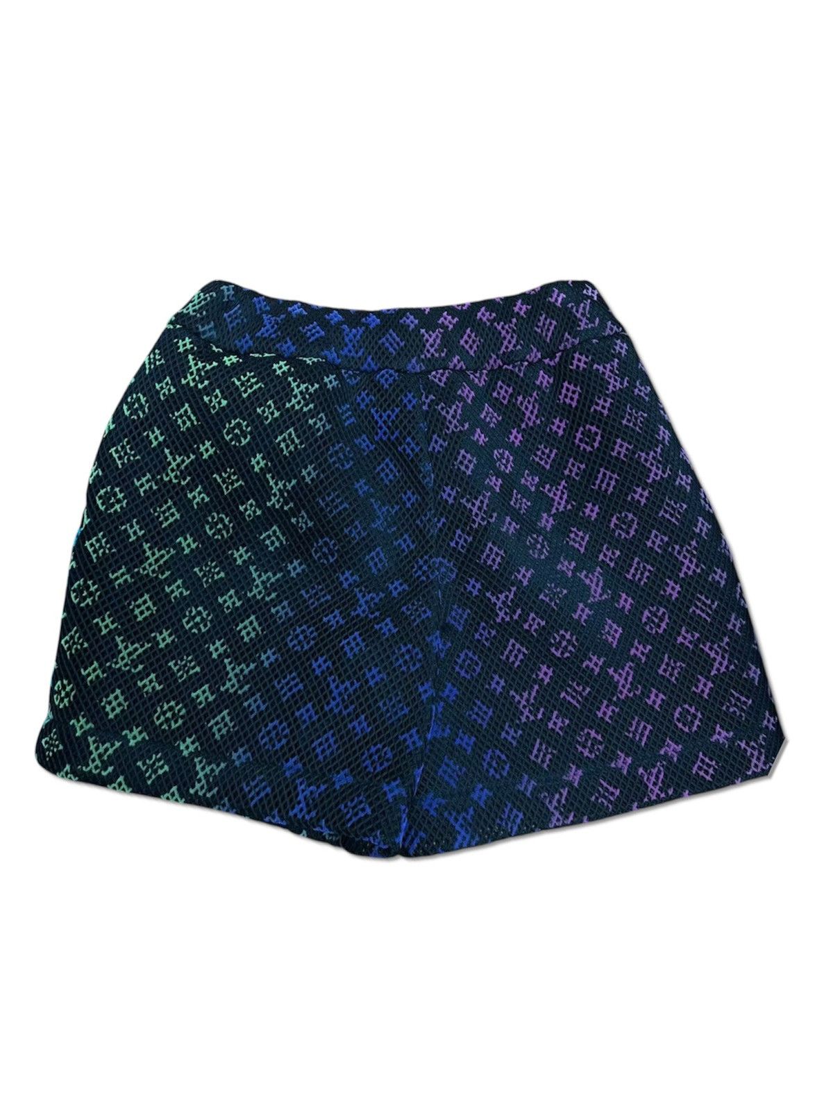 Louis Vuitton Louis Vuitton 42 Gradient Monogram Mesh Short Size US 38 / EU 54 - 2 Thumbnail