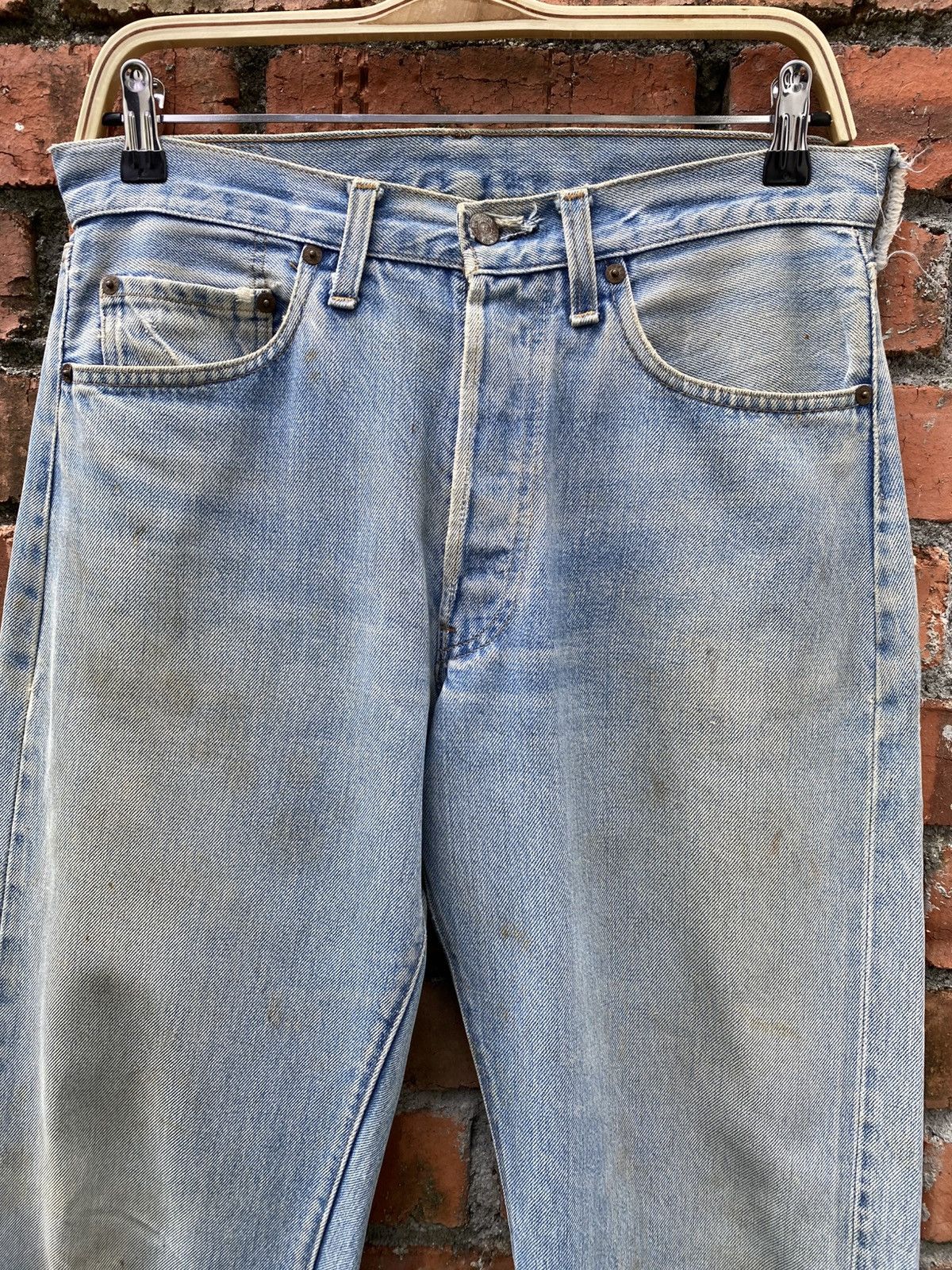Levi's × Levi's Vintage Clothing × Vintage W32x33 vintage levi's 501 redline made in USA distressed Size US 32 / EU 48 - 4 Thumbnail