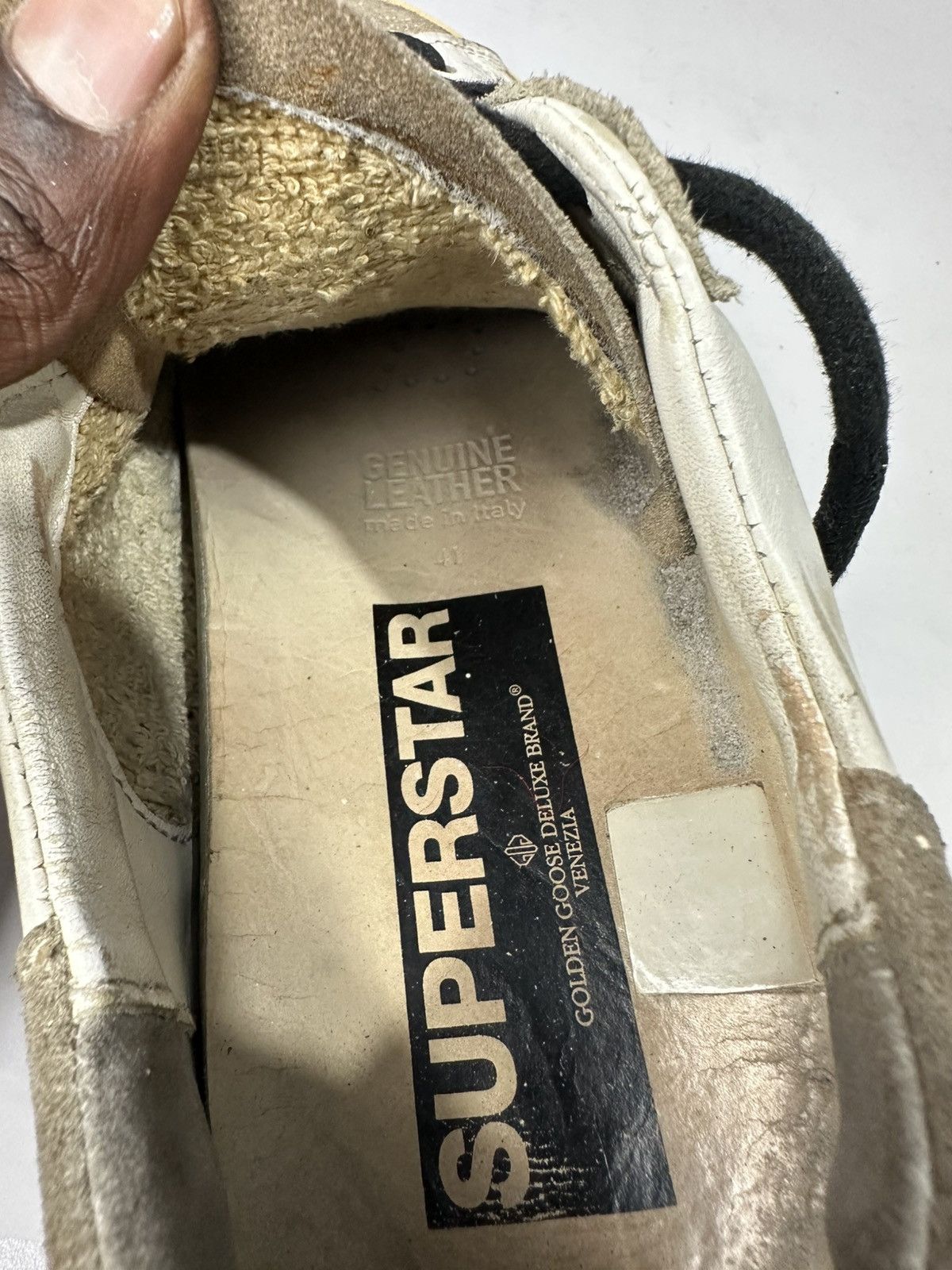 Golden Goose Golden Goose Superstar Ltd Edition Mens Sneakers Size US 8 / EU 41 - 11 Thumbnail