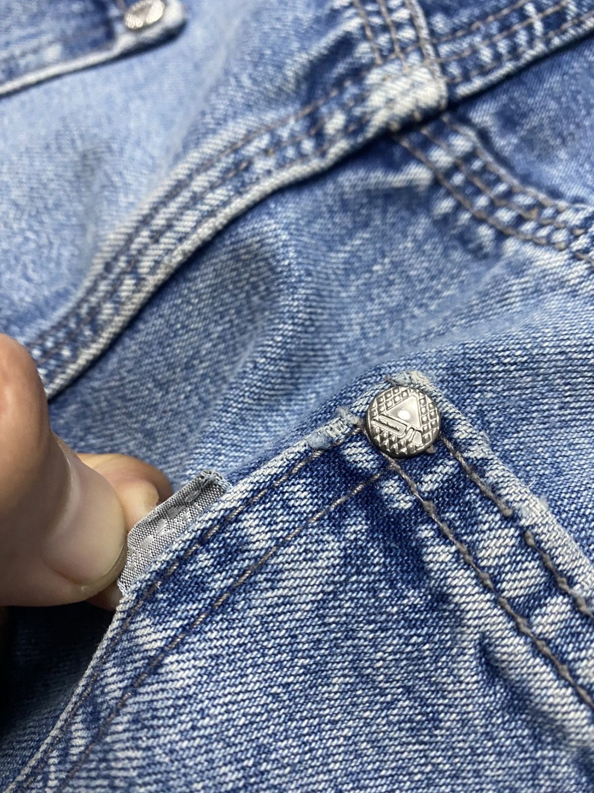 Levi's Vintage 90s Levis Silver Tab Capenter Baggy Denim Jeans Size US 34 / EU 50 - 7 Thumbnail