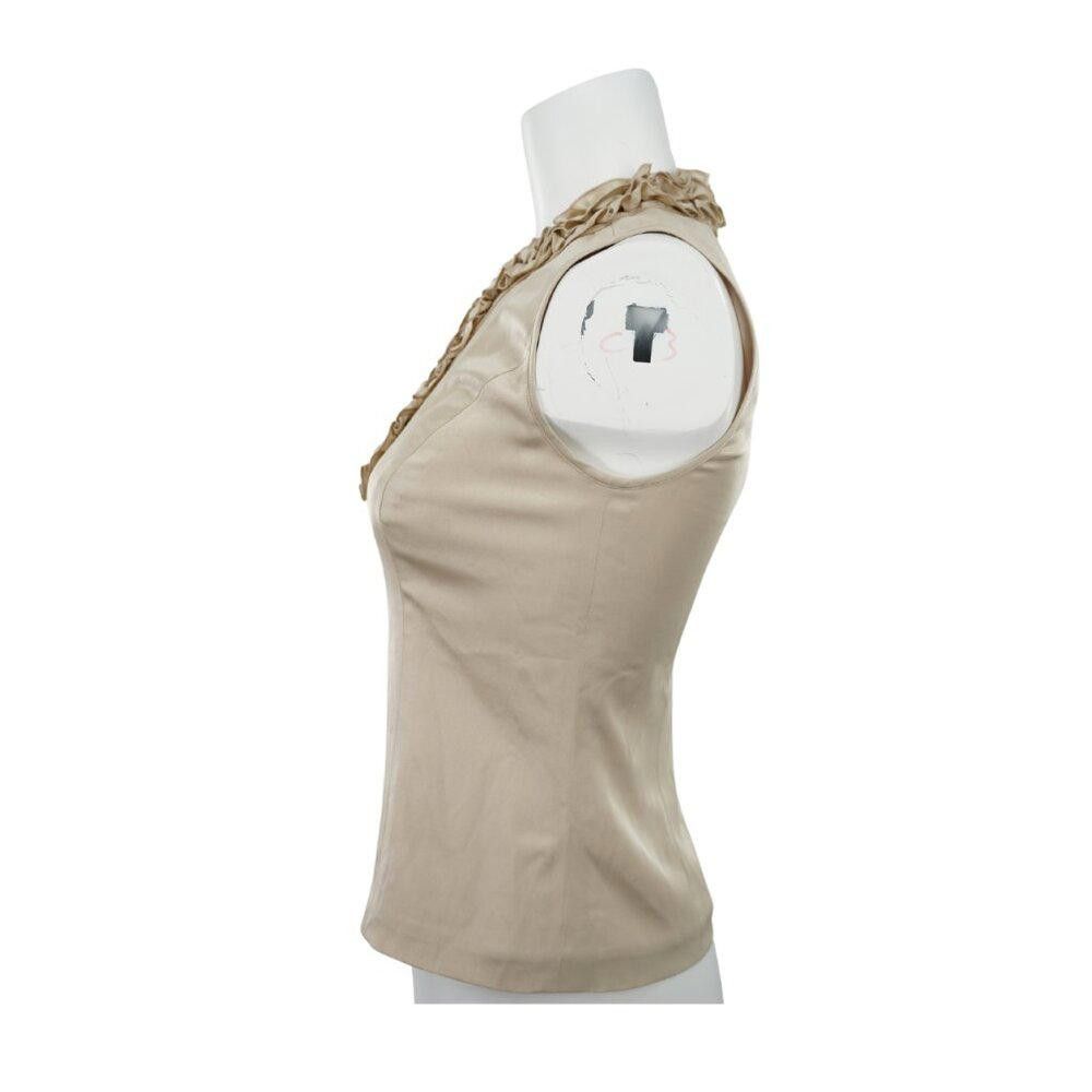 Designer Etcetera Silk Ruffle Tank Size 0 Size XS / US 0-2 / IT 36-38 - 4 Thumbnail