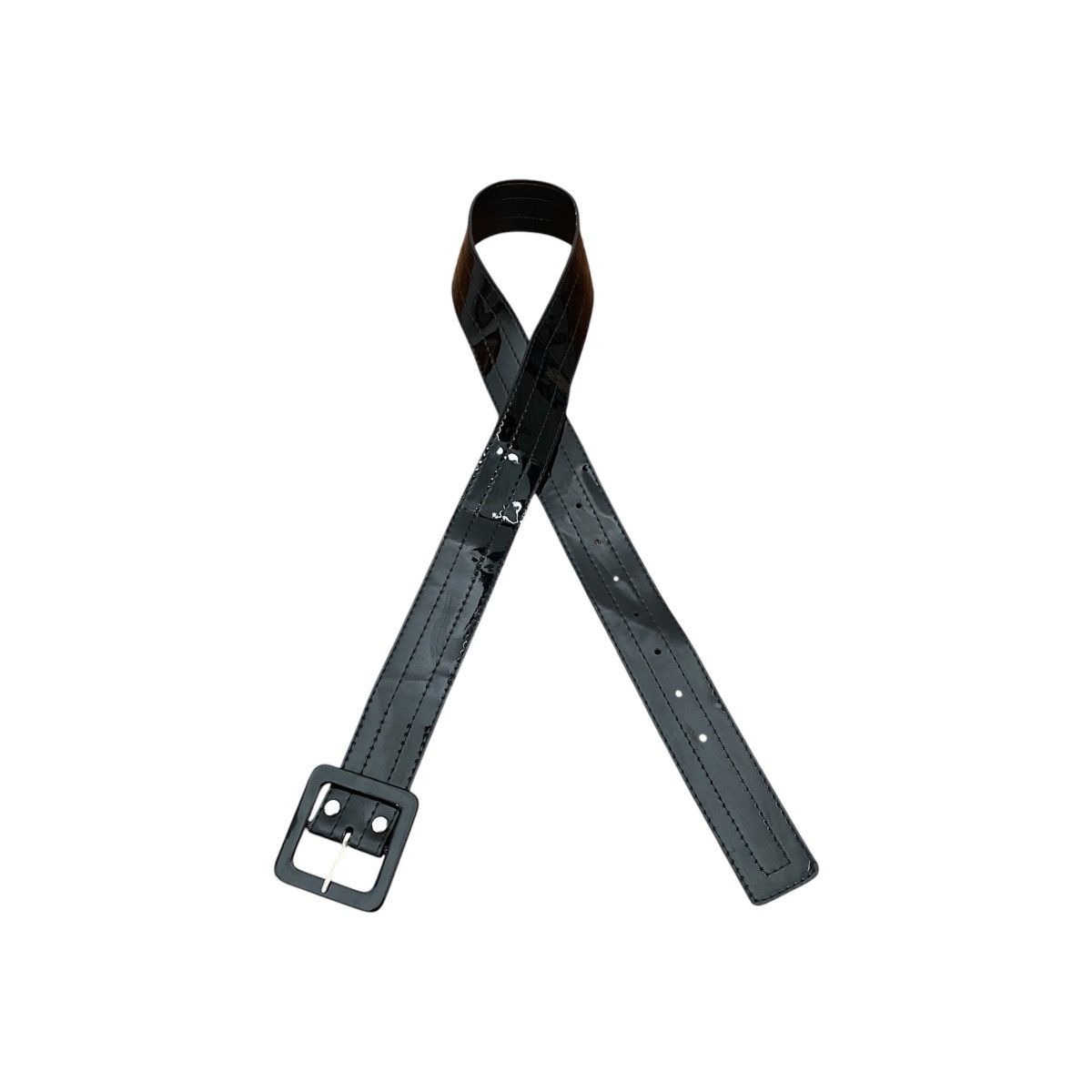 Designer × Japanese Brand Black shining punk belt Size ONE SIZE - 1 Thumbnail