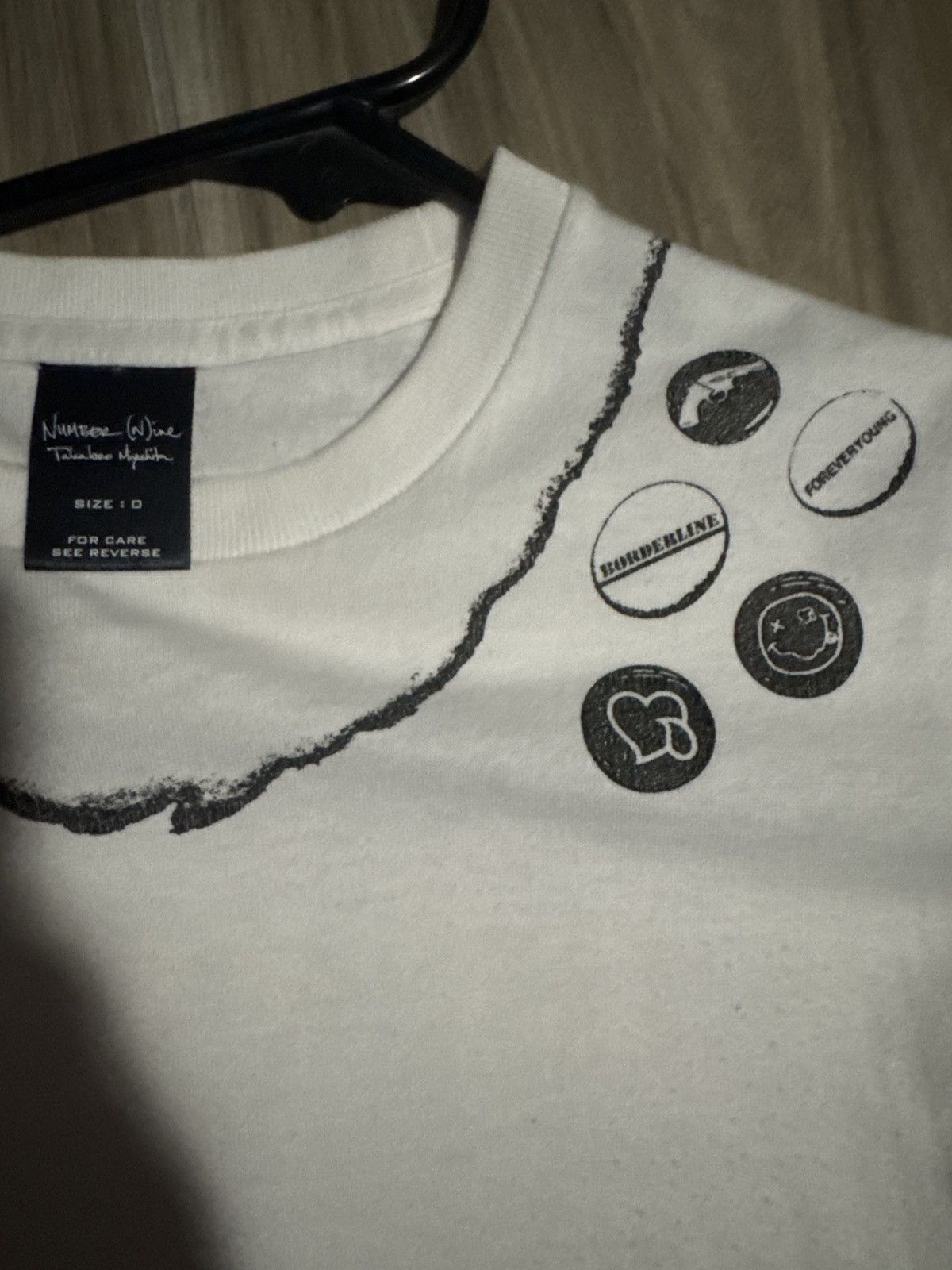 Number (N)ine SS04 Number (N)ine Blank generation shirt Size US XS / EU 42 / 0 - 3 Thumbnail