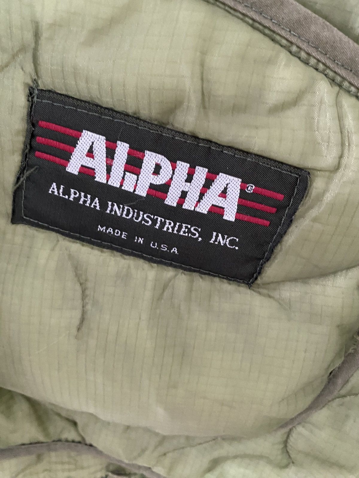 Alpha Industries Alpha Industries ALS/92 Field Coat Liner in olive drab Size US L / EU 52-54 / 3 - 11 Thumbnail