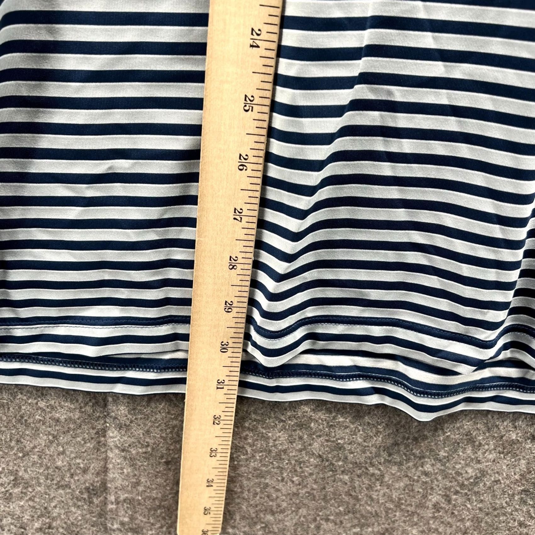 Adidas Adidas Polo Shirt Men XL Blue White Striped Knit Golf Extra Large Trefoil Polo Shirt Adidas Golf Preppy Men XL Blue Striped Pattern Size US XL / EU 56 / 4 - 6 Thumbnail