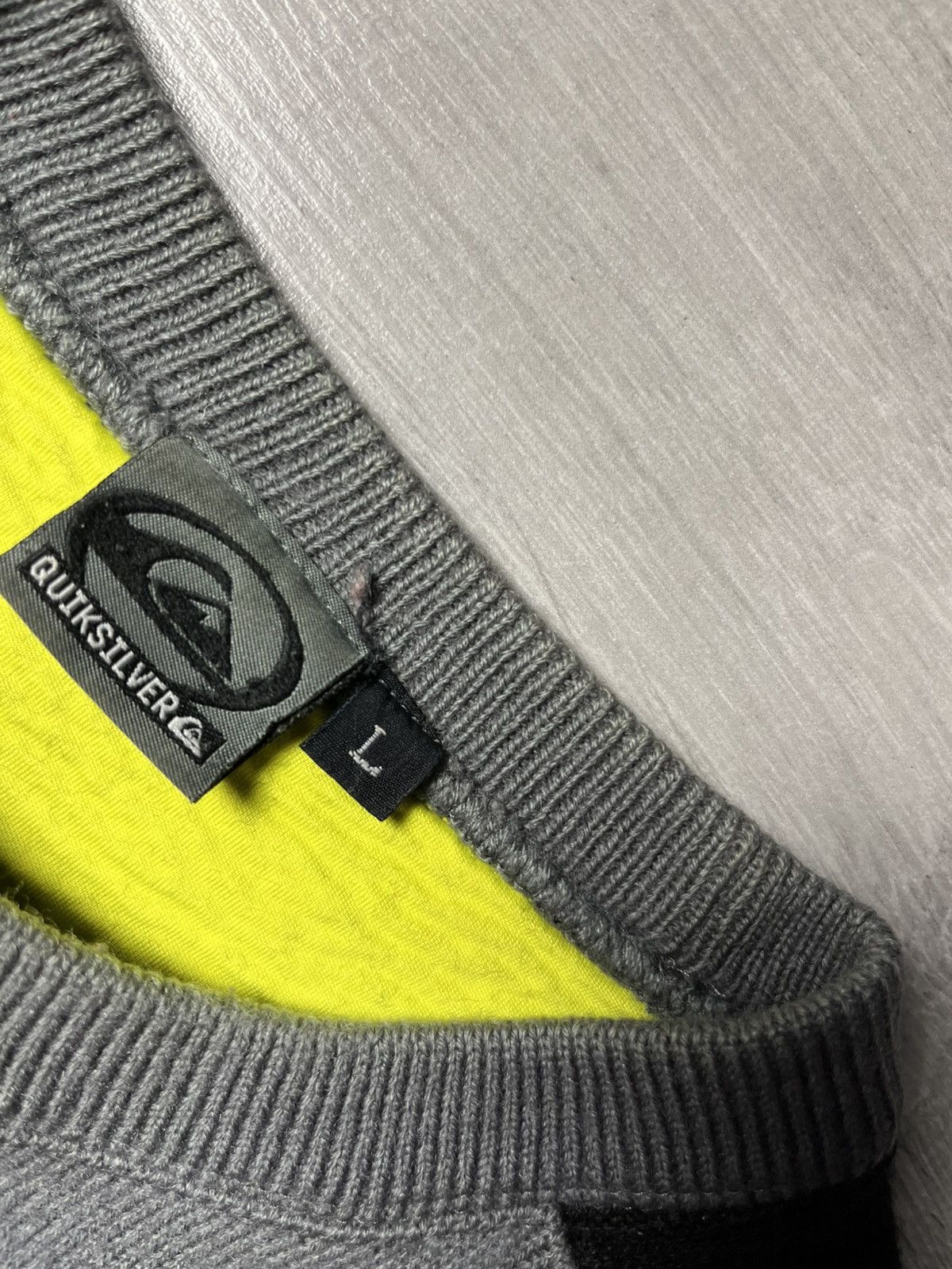 Quiksilver Vintage 90’s quiksilver Surf Foam Sweatshirt Crewneck Size US L / EU 52-54 / 3 - 4 Thumbnail