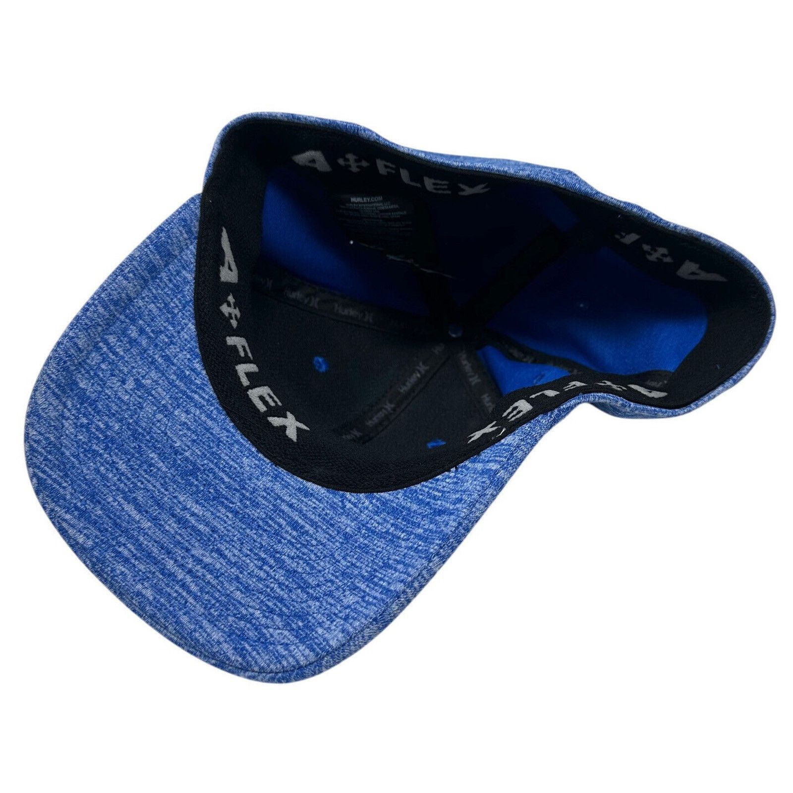 Hurley Hurley Hat Wilson Stretch Flex Fit Cap in S/M Blue Heather Size ONE SIZE - 4 Thumbnail
