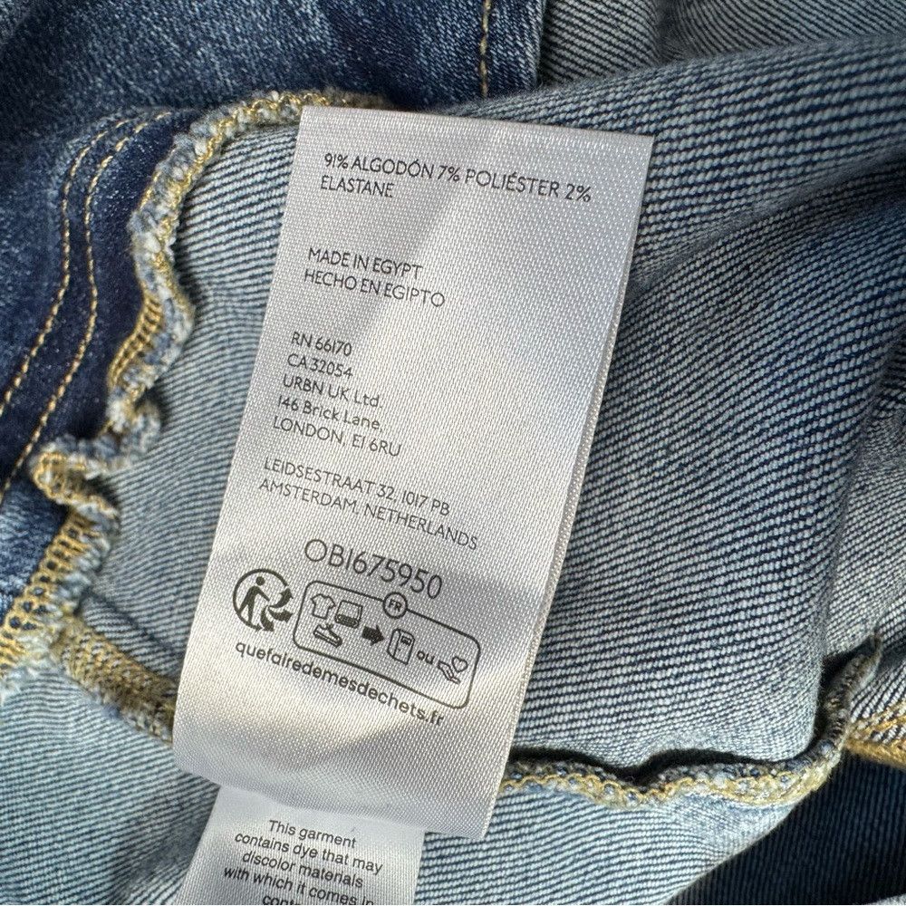 Free People NWT New Free People Curvy Wild Honey Flare Jean Size 35 Sho Size 35" - 8 Thumbnail