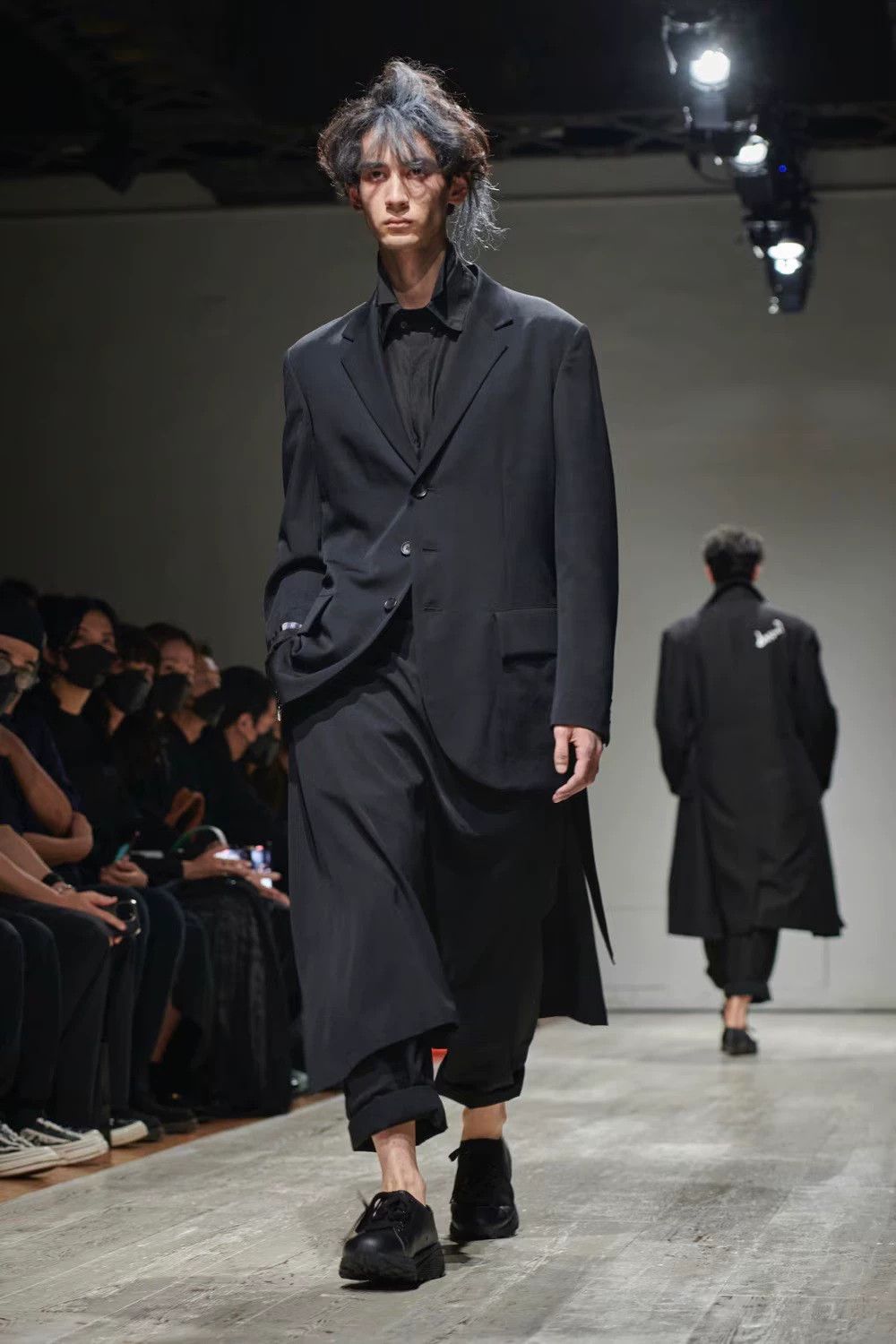 Yohji Yamamoto Yohji Yamamoto 23SS J74 Size 3 Pleated Tie-Waist Wool Size US L / EU 52-54 / 3 - 2 Thumbnail
