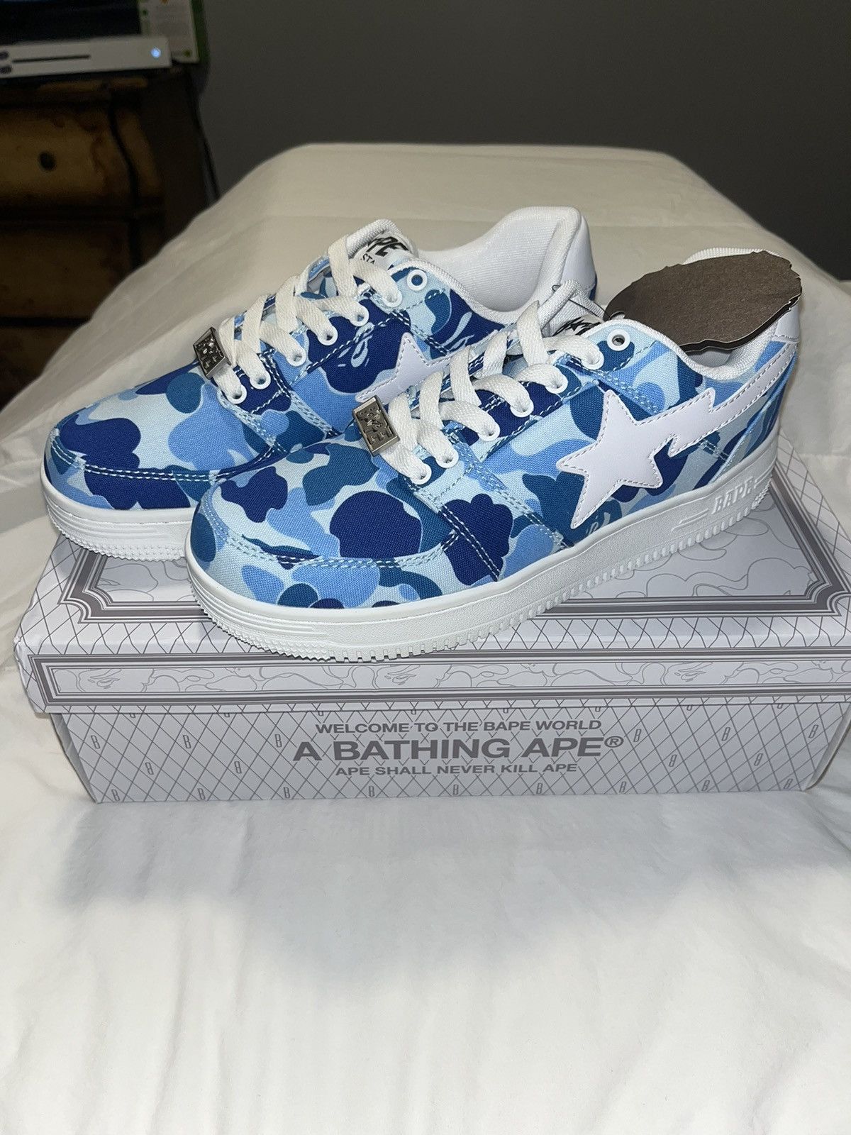 Bape ABC Camo Bape Sta / Bapesta Size 7 DS | Grailed