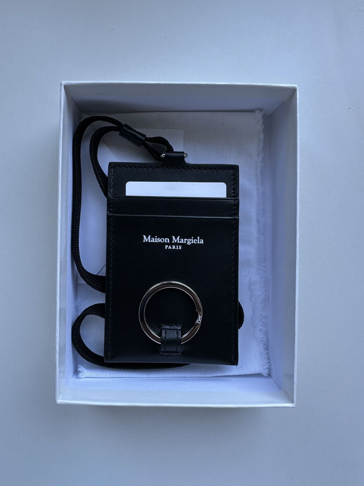 Maison Margiela Maison margiela leather cardholder/ID holder Size ONE SIZE - 5 Thumbnail