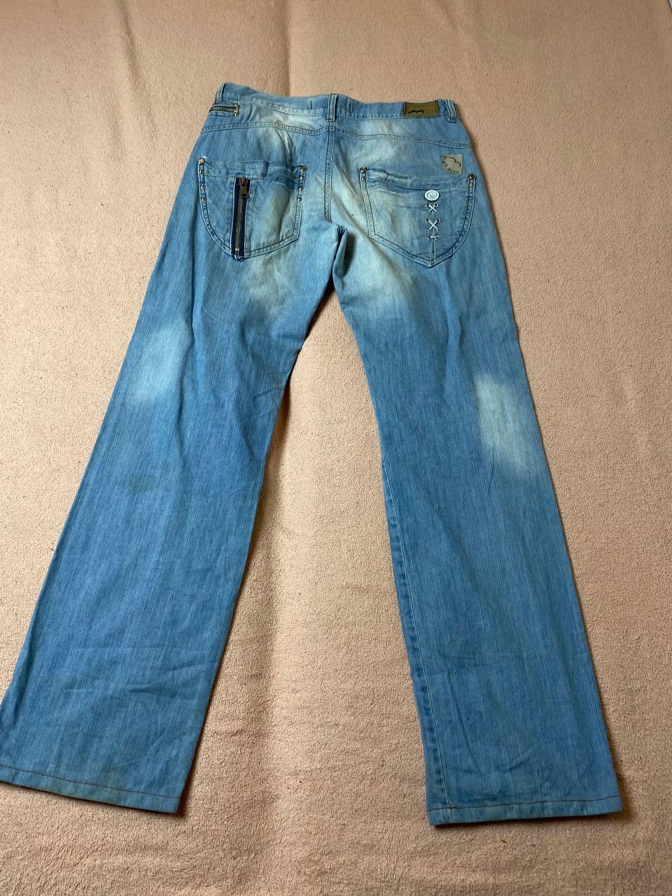 Vintage Flared Denim Jeans Pants Bootcut Y2K Size US 34 / EU 50 - 16 Thumbnail