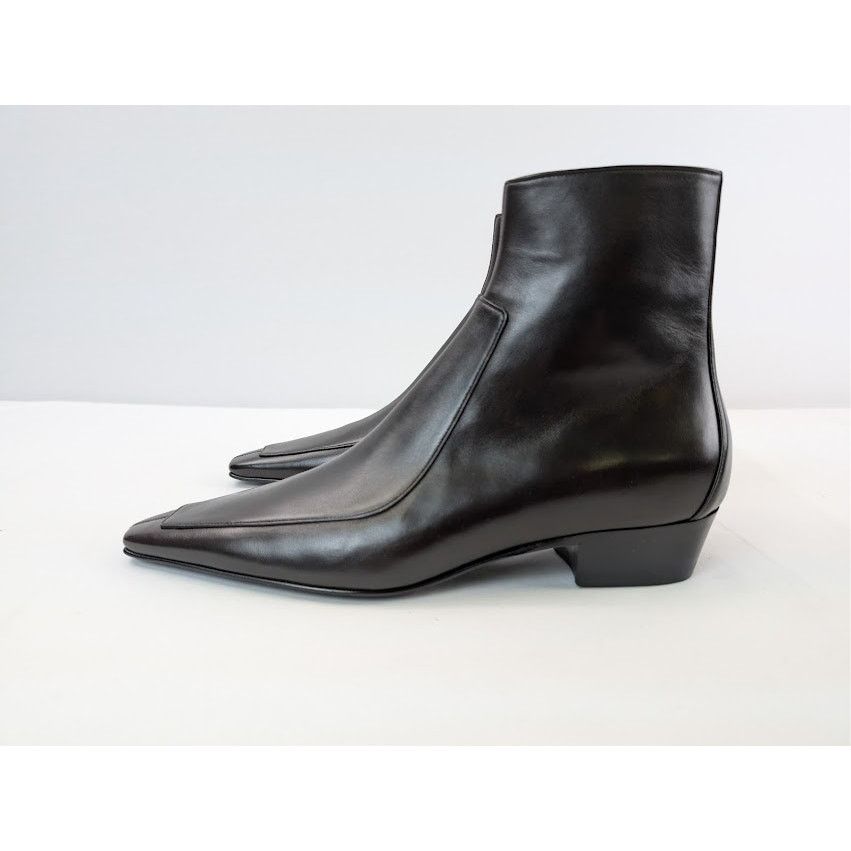 Saint Laurent Paris o1rshd1 Nappa Giannutri Paolo 30 Boots in Eagle Brown Size US 8 / EU 41 - 11 Thumbnail