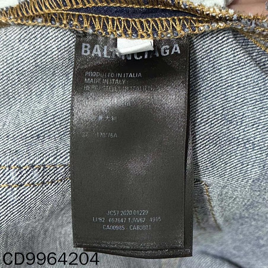 Balenciaga Balenciaga Back Logo Scimitar Flare Jeans Size US 27 - 4 Thumbnail