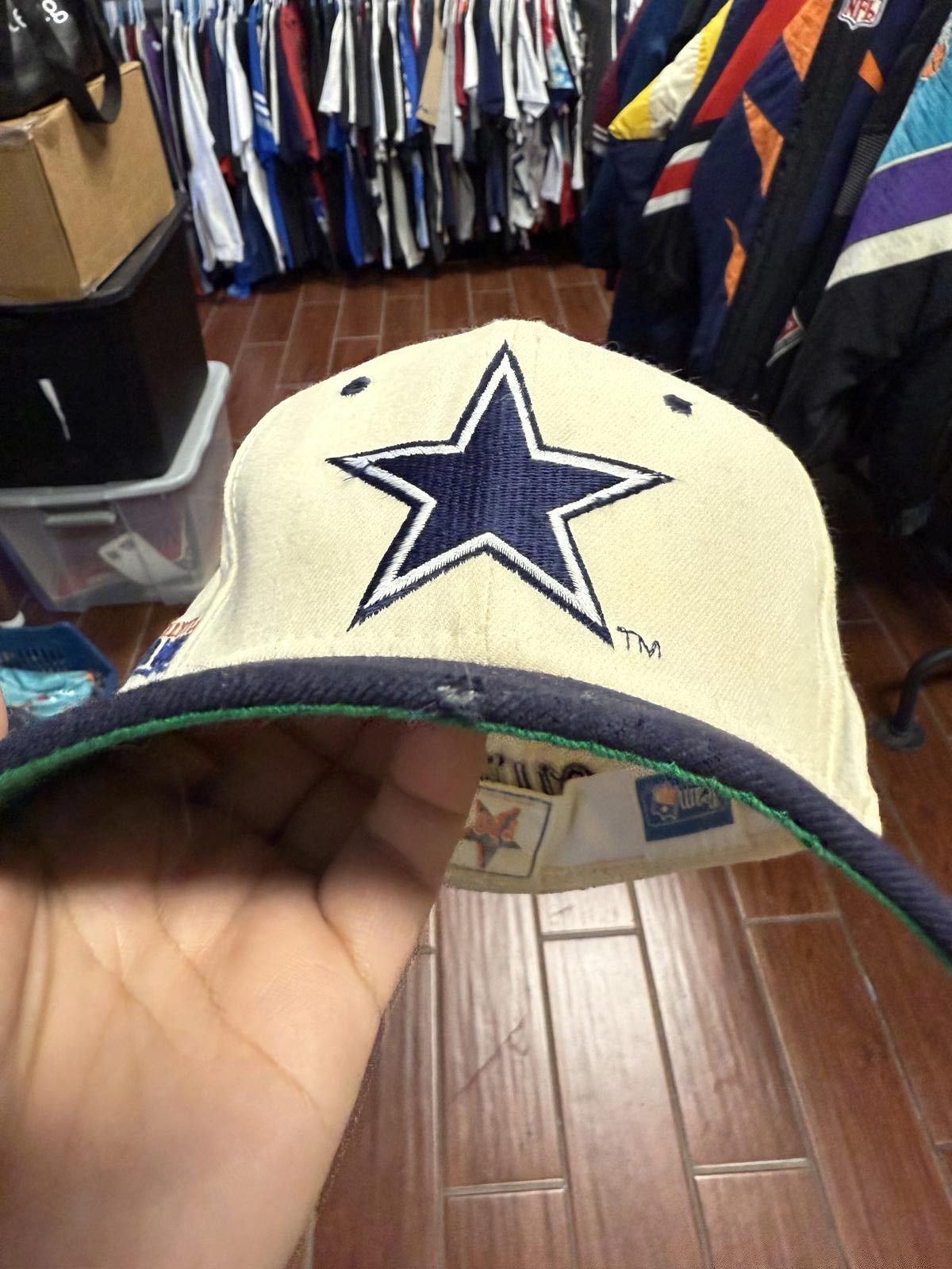 Sports Specialties 90s Vintage Cowboys Fitted Hat Size 7 Size ONE SIZE - 1 Thumbnail