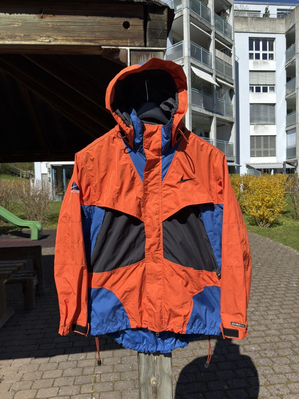 Nike ACG Vintage 1997 Nike ACG Ventilated Packable Shell Jacket Size US S / EU 44-46 / 1 - 20 Thumbnail