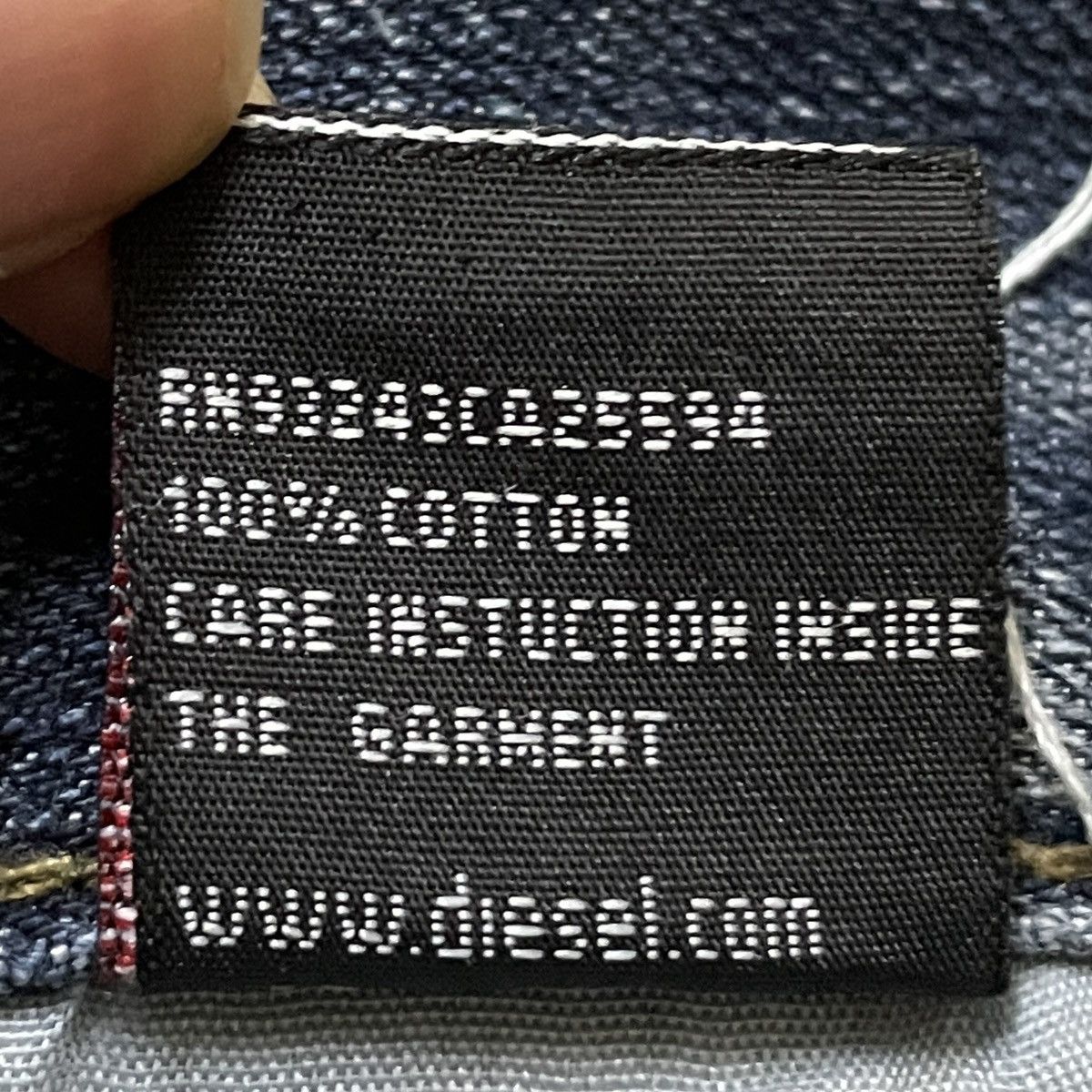 Diesel × Vintage Rare Design Vintage Brand Diesel Flared Jeans 1990s Size US 30 / EU 46 - 12 Thumbnail
