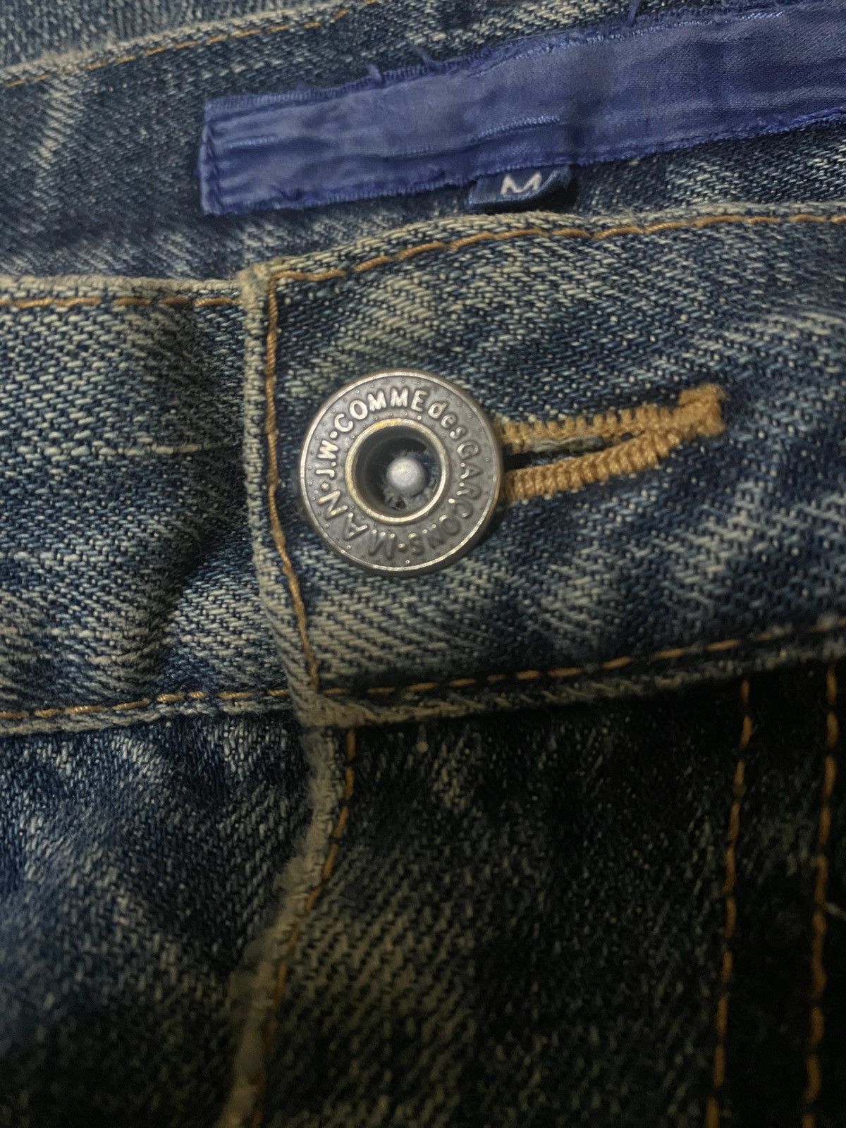 Comme des Garcons JUNYA WATANABE COMME des GARÇONS MAN Denim Biker Pants Size US 33 - 9 Thumbnail