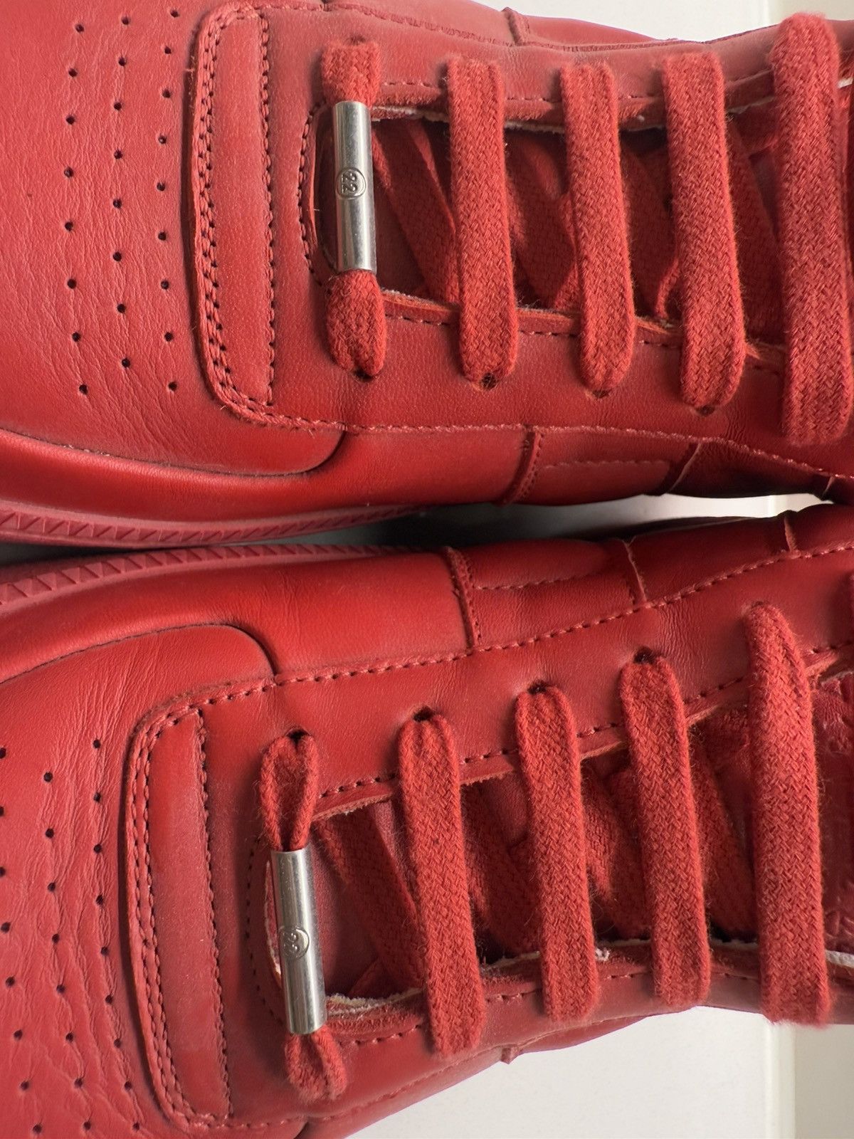 Maison Margiela RARE Maison Margiela Sub Low Red Size US 9 / EU 42 - 9 Thumbnail