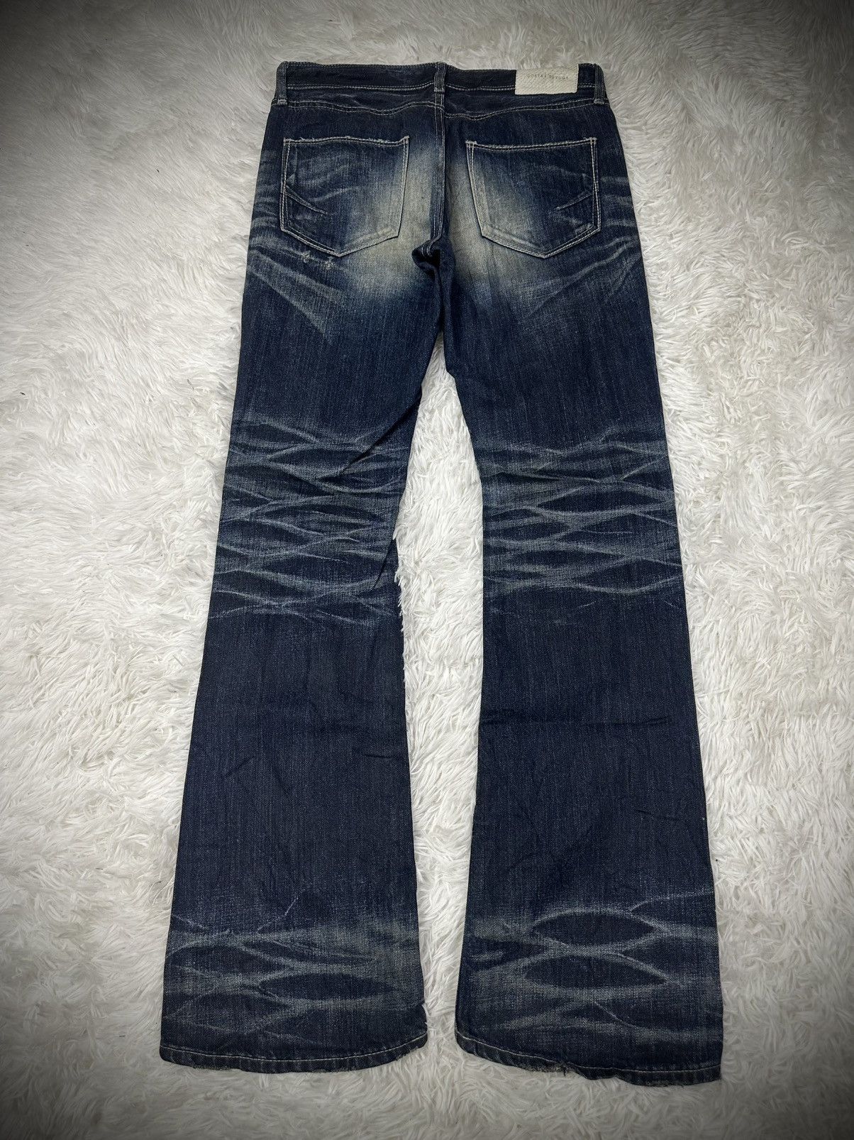 If Six Was Nine rare 2000s japanese brand gostar de fuga superflare jeans Size US 31 - 4 Thumbnail
