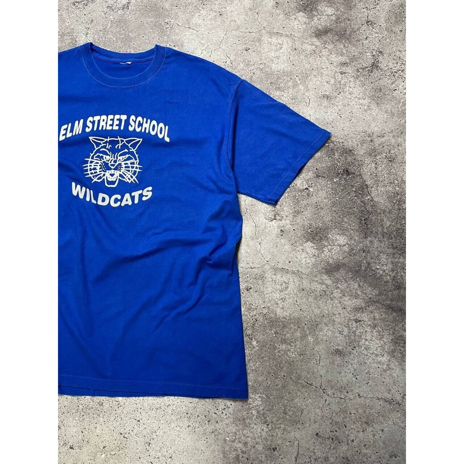 Vintage Vintage Elm Street School Wildcats T-Shirt XL Blue Size US XL / EU 56 / 4 - 2 Thumbnail