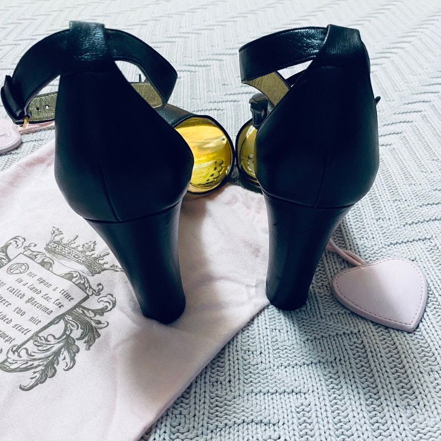 Juicy Couture Juicy Couture black tassel Erica heels Size US 8.5 / IT 38.5 - 5 Thumbnail
