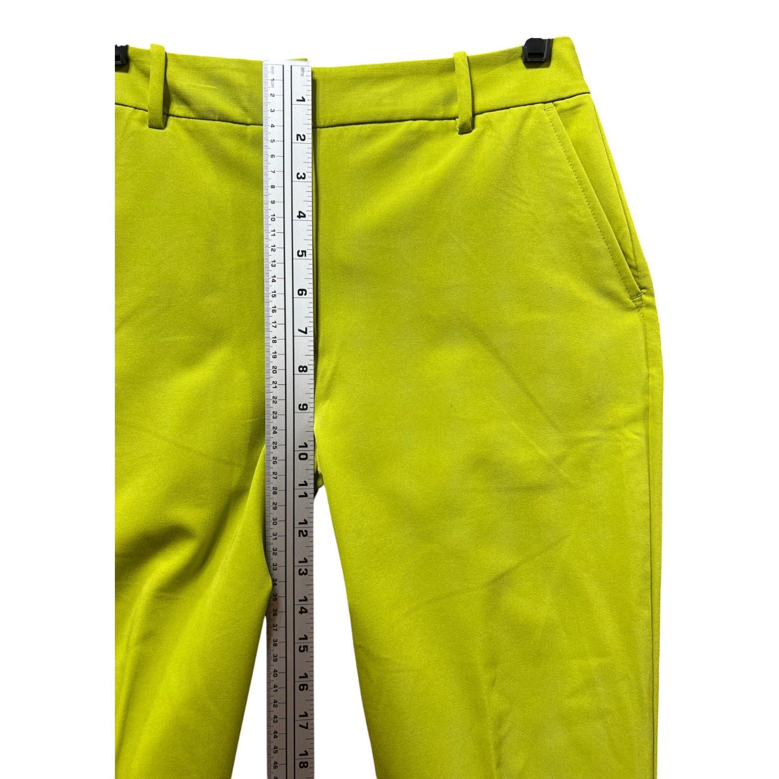 Worthington Worthington - Women's High-Rise Modern Trouser - Golden Lime Size 26" / US 2 / IT 38 - 7 Thumbnail