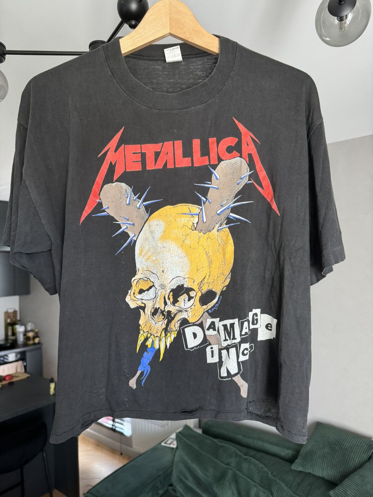 Band Tees × Metallica Very Rare Metalica Danger Inc t-shirt Size US M / EU 48-50 / 2 - 1 Thumbnail