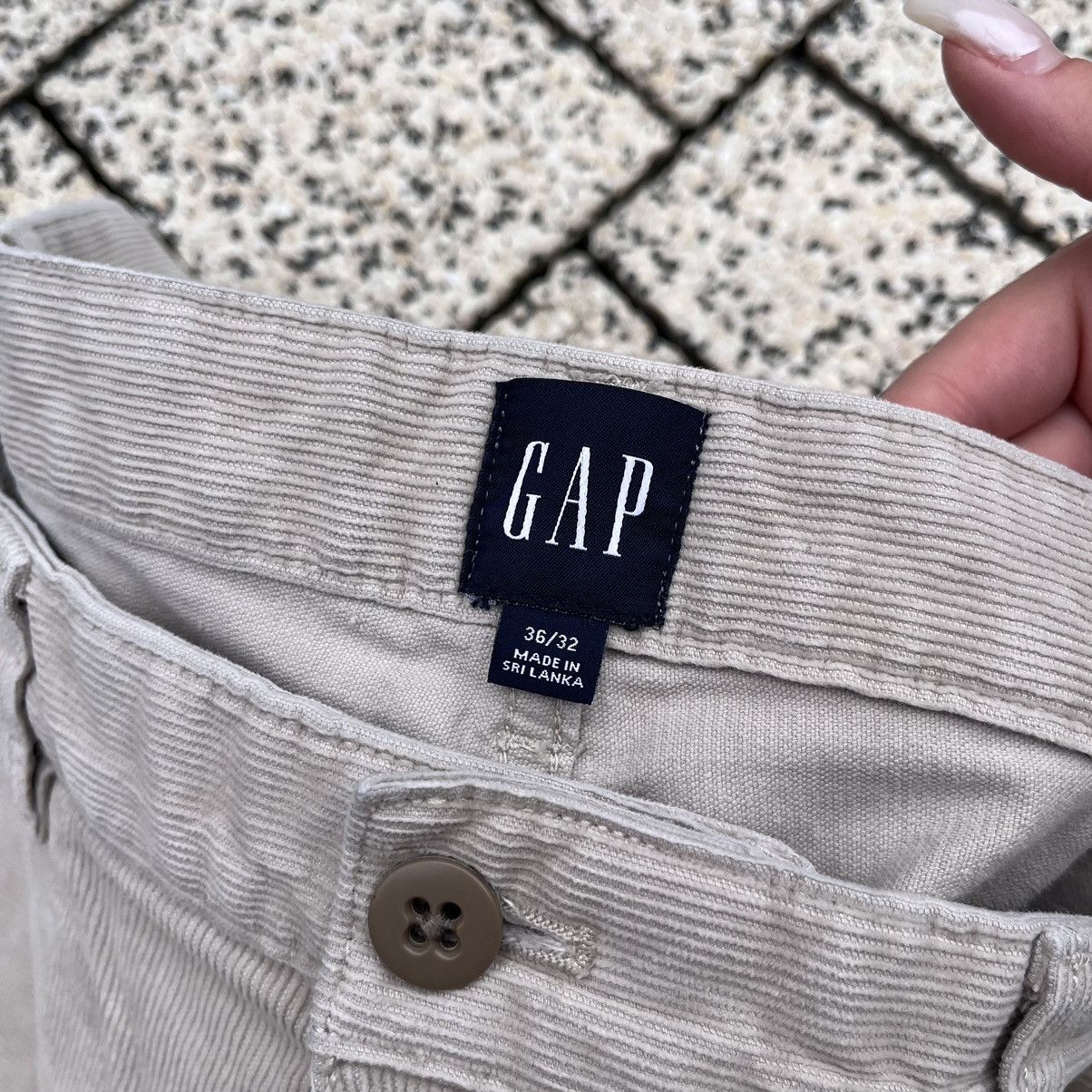 Gap × Vintage Vintage Double Knee Workwear Pants Corduroy Carhartt Style Size US 36 / EU 52 - 8 Thumbnail