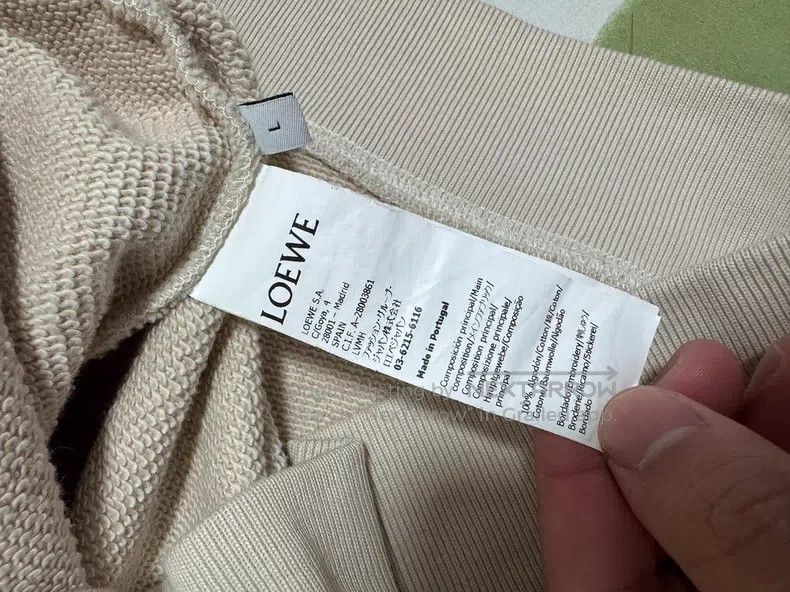 Loewe Loewe Hoodie Size L / US 10 / IT 46 - 3 Thumbnail
