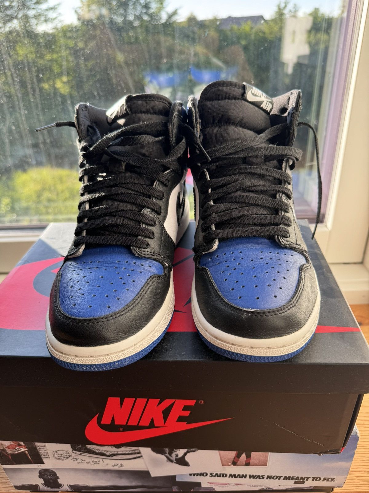 Jordan Brand × Nike Nike air Jordan 1, royal toe, US9 Size US 9 / EU 42 - 2 Thumbnail