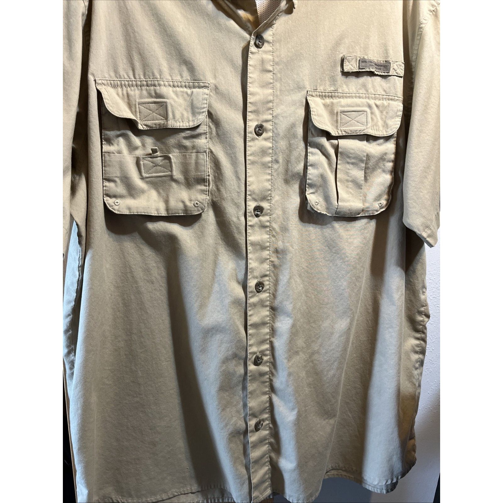 Redhead Redhead Men’s XL Brown Button Cotton Polyester Fishing Shirt Size US XL / EU 56 / 4 - 6 Thumbnail