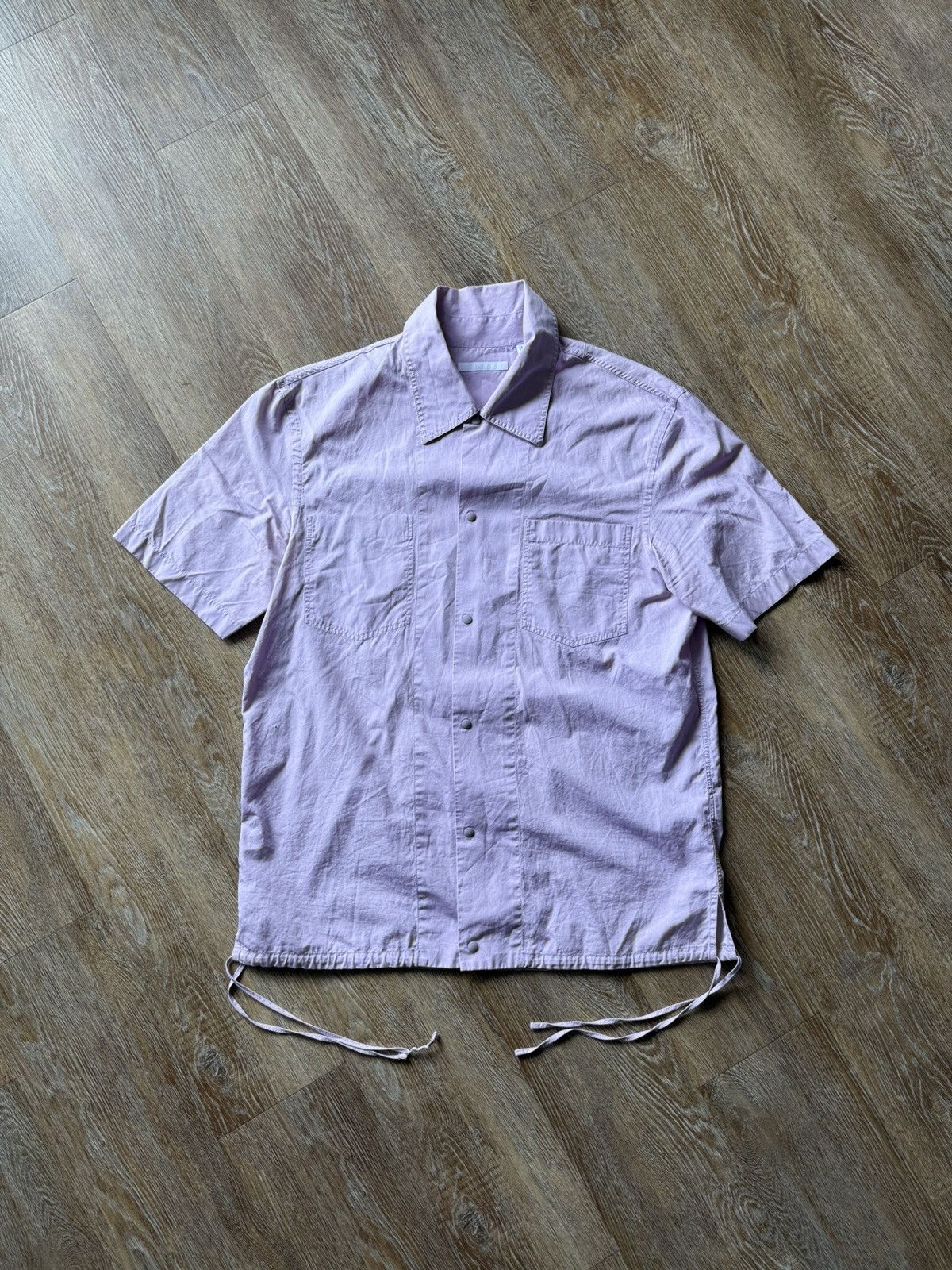 Vintage Helmut Lang Archive Cotton Short Sleeve Shirt