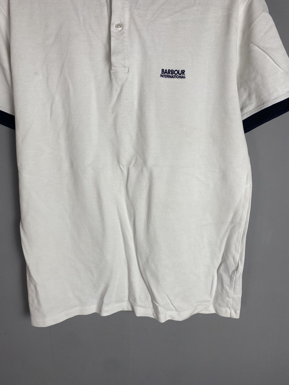 Barbour Vintage Barbour international polo tee T-shirt Size US L / EU 52-54 / 3 - 4 Thumbnail
