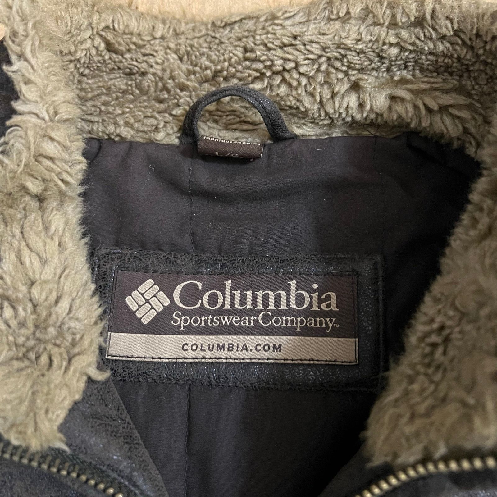 Columbia Vintage Columbia Sherpa Jacket Brown Full Zip Mens L Y2K Size US L / EU 52-54 / 3 - 3 Thumbnail