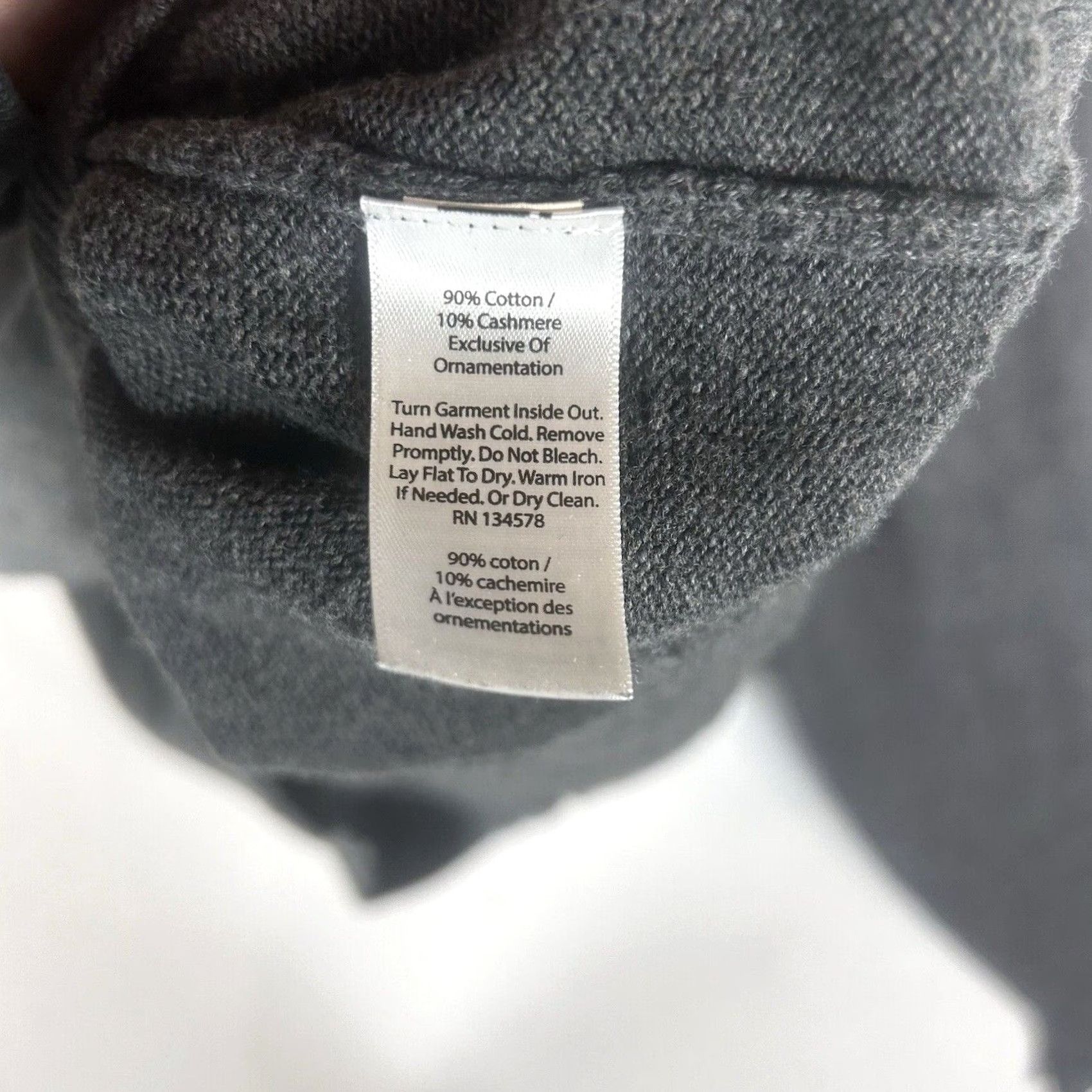 Vineyard Vines Vineyard Vines Cashmere Blend Sweater Mens M Gray 1/4 Zip Golf Casual Work Size US M / EU 48-50 / 2 - 4 Thumbnail