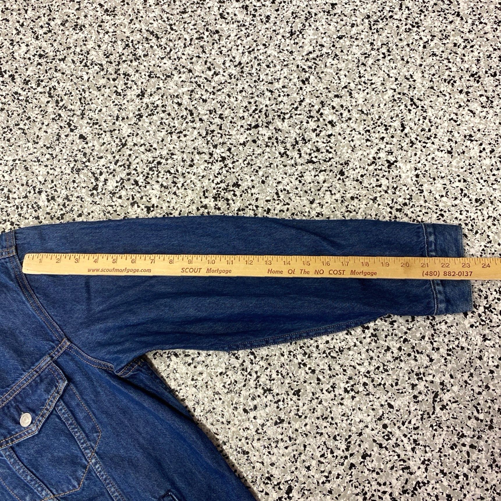 Levi's Levi's Trucker Jacket Denim Sample Stock M Medium Blue Jean Jacket Men Mens Size US M / EU 48-50 / 2 - 4 Thumbnail