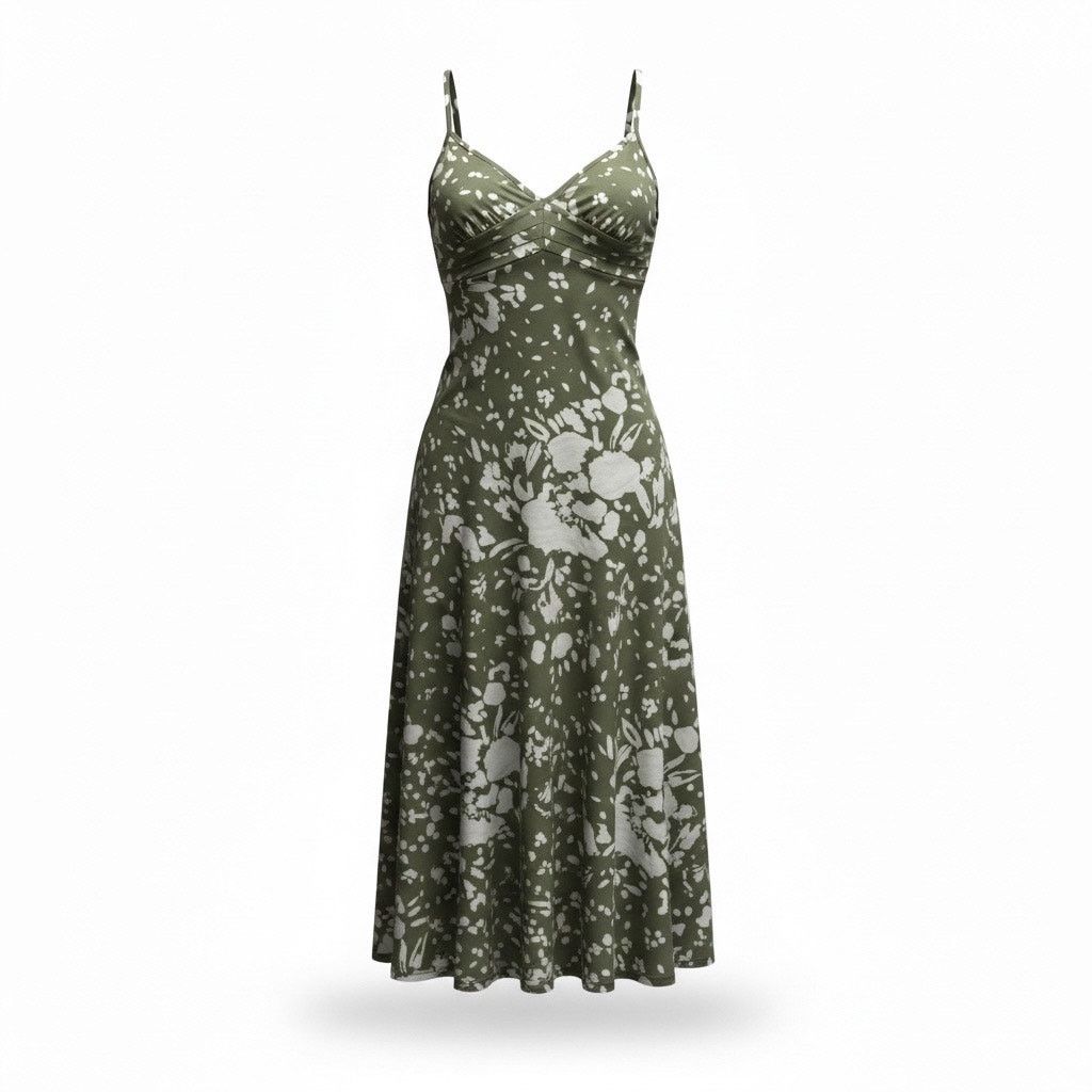 American Eagle Outfitters American Eagle Outfitters Women’s Large Green Sundress Size L / US 10 / IT 46 - 1 Thumbnail