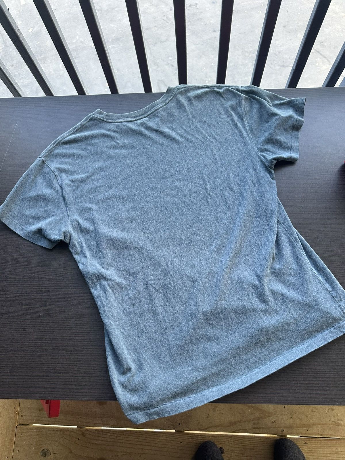 Abercrombie & Fitch Mens Abercrombie and Fitch Basic Blank Tee Shirt Size M Blue Size US M / EU 48-50 / 2 - 5 Thumbnail
