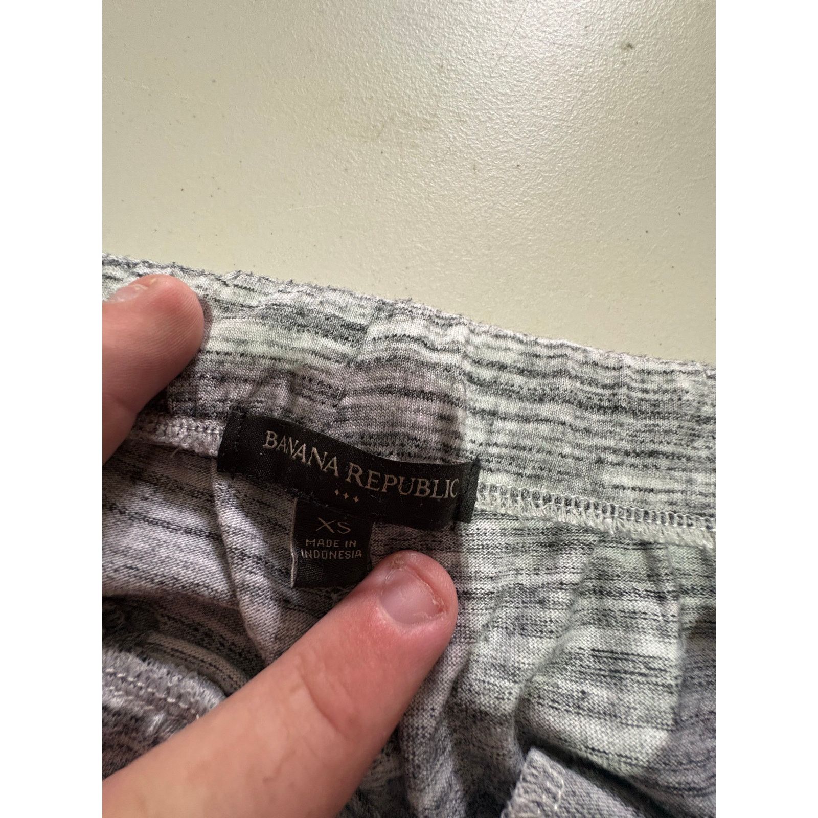 Banana Republic Banana Republic Lounge Pants Women’s XS Gray Knit Zip Size 26" / US 2 / IT 38 - 3 Thumbnail