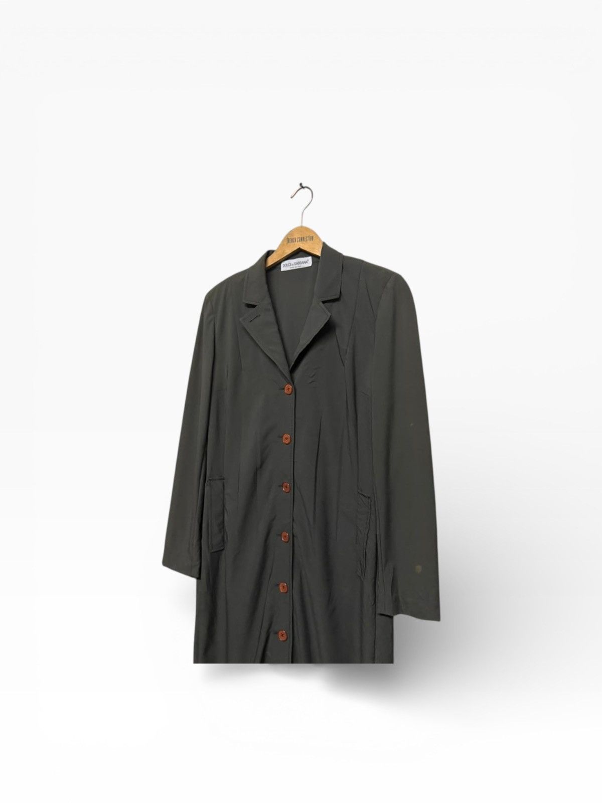 Dolce & Gabbana Vtg🔥1998 Archival Dolce & Gabbana Buttoned Long Jacket Size US S / EU 44-46 / 1 - 7 Thumbnail