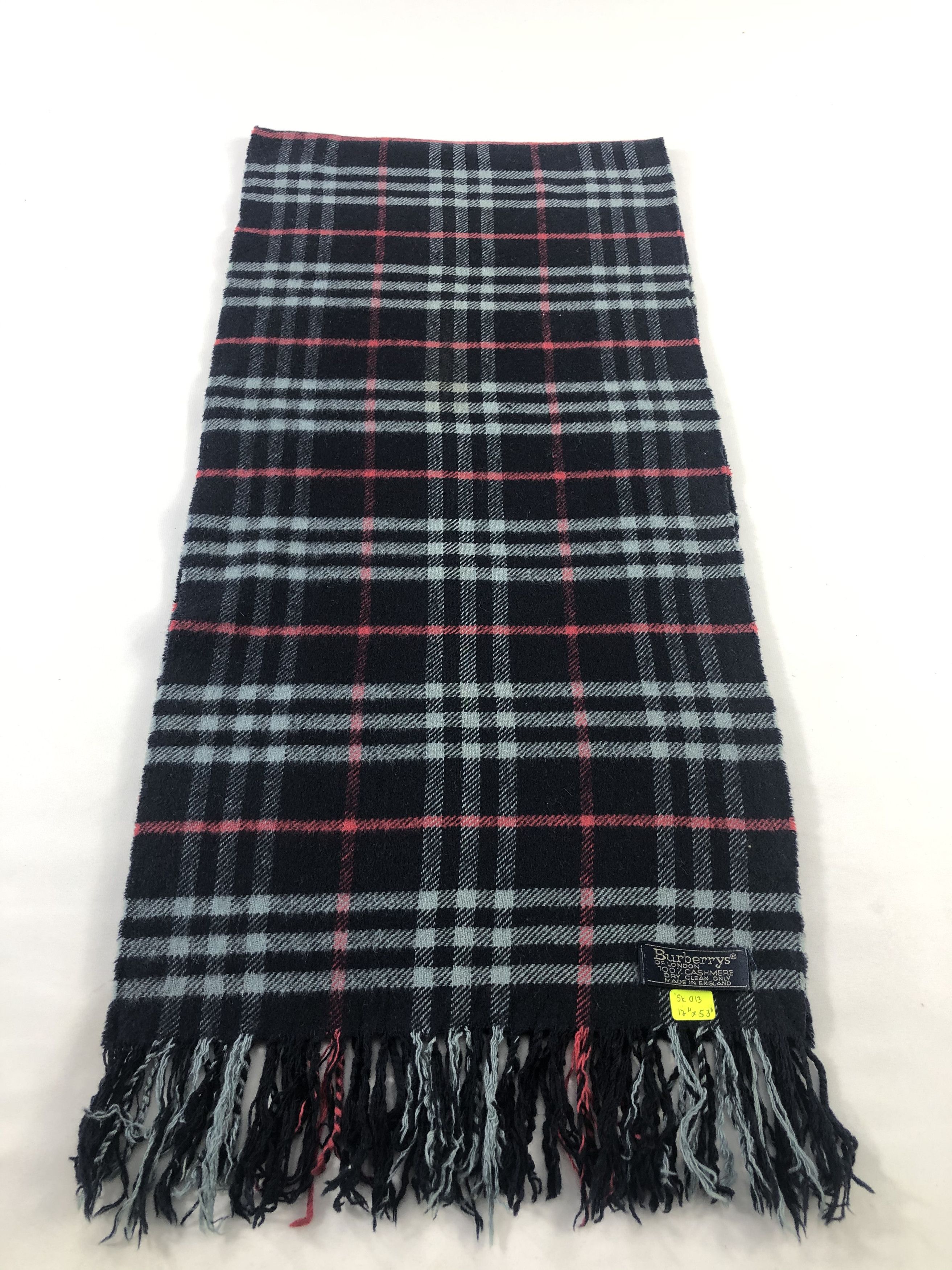 Burberry Burberry Cashmere Scarf / Muffler / Neckwear Size ONE SIZE - 3 Thumbnail