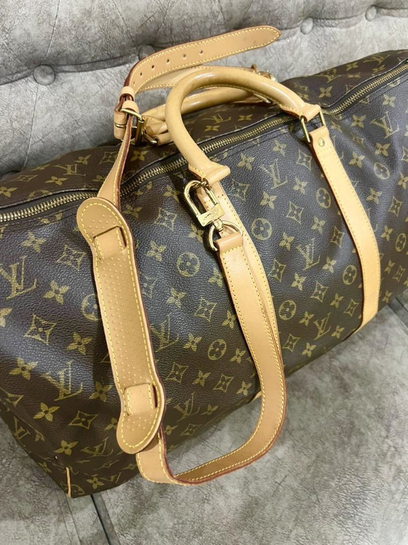 Louis Vuitton LOUIS VUITTON 'KEEPALL 55' Monogram FRANCE SUPERB CONDITION! Size ONE SIZE - 12 Thumbnail
