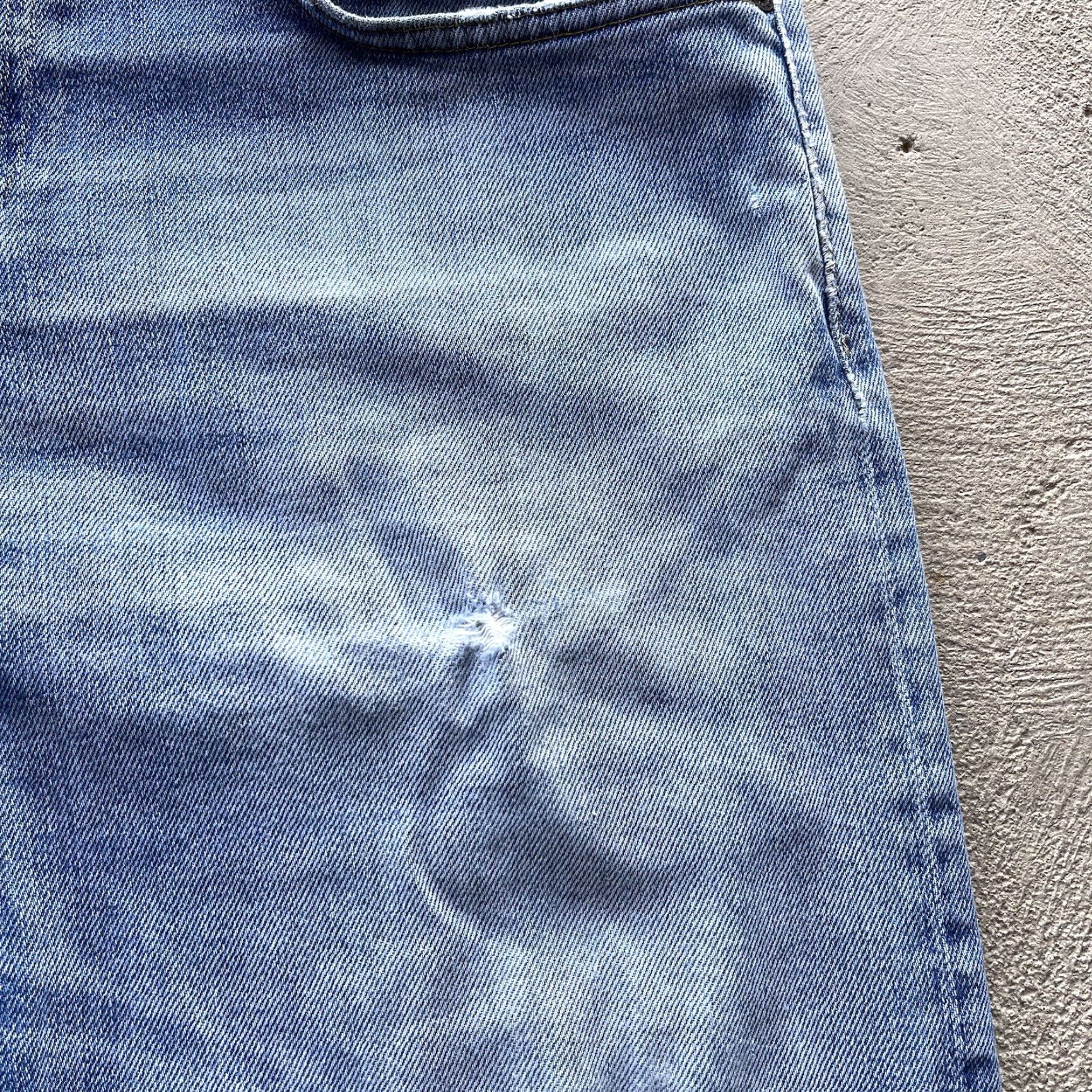 7 For All Mankind 7 For All Mankind Jeans Mens 31x34 Blue Selvedge Straight Fit Denim Pants Basic Size US 31 - 3 Thumbnail