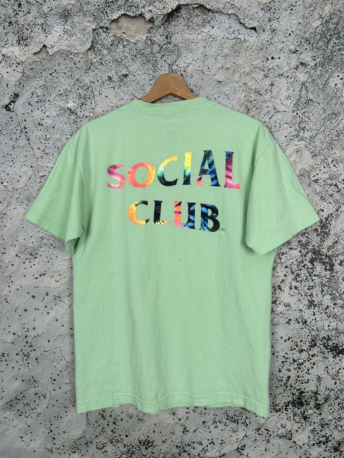 Anti Social Social Club Anti Social Social Club Green Graphic Tee Streetwear Skate Size US M / EU 48-50 / 2 - 2 Thumbnail
